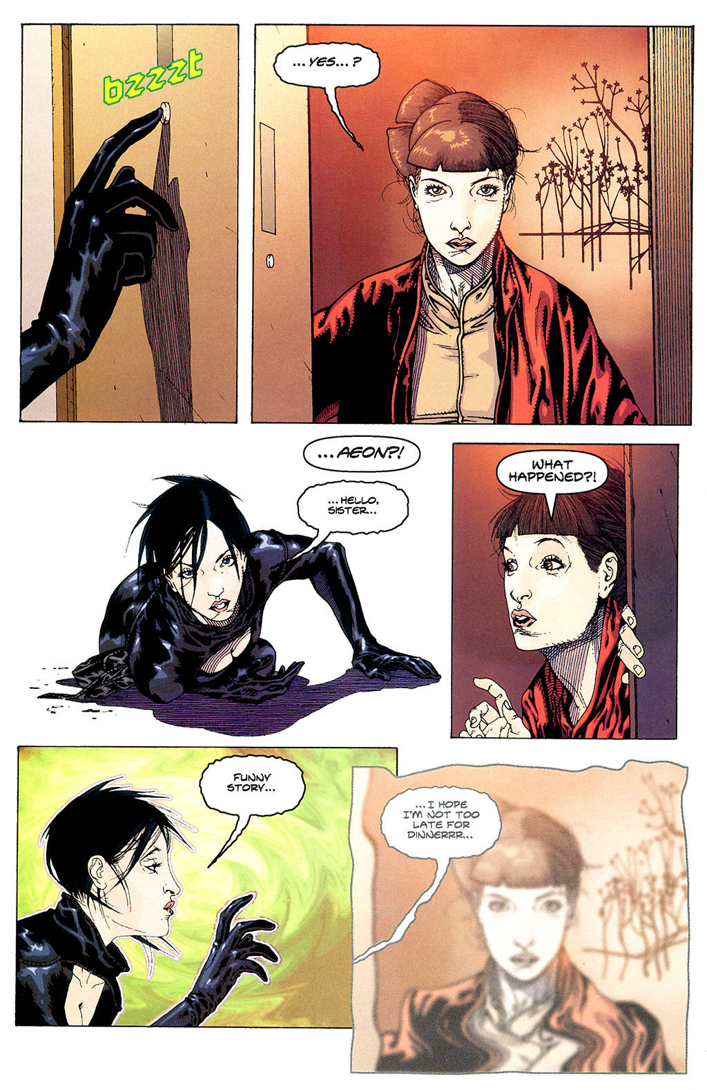 Read online Aeon Flux comic -  Issue #3 - 20