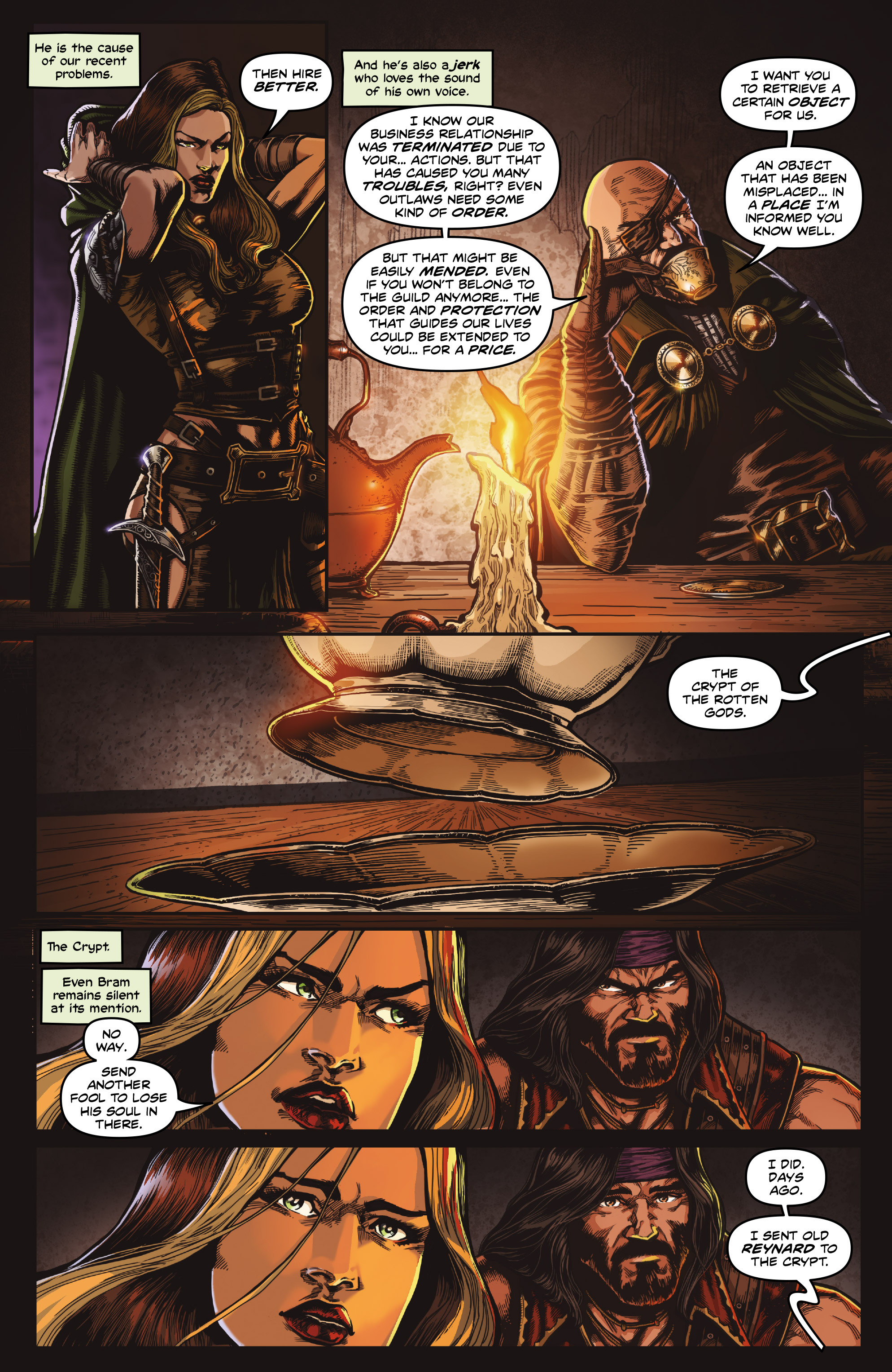 Read online Rogues!: The Burning Heart comic -  Issue #4 - 6