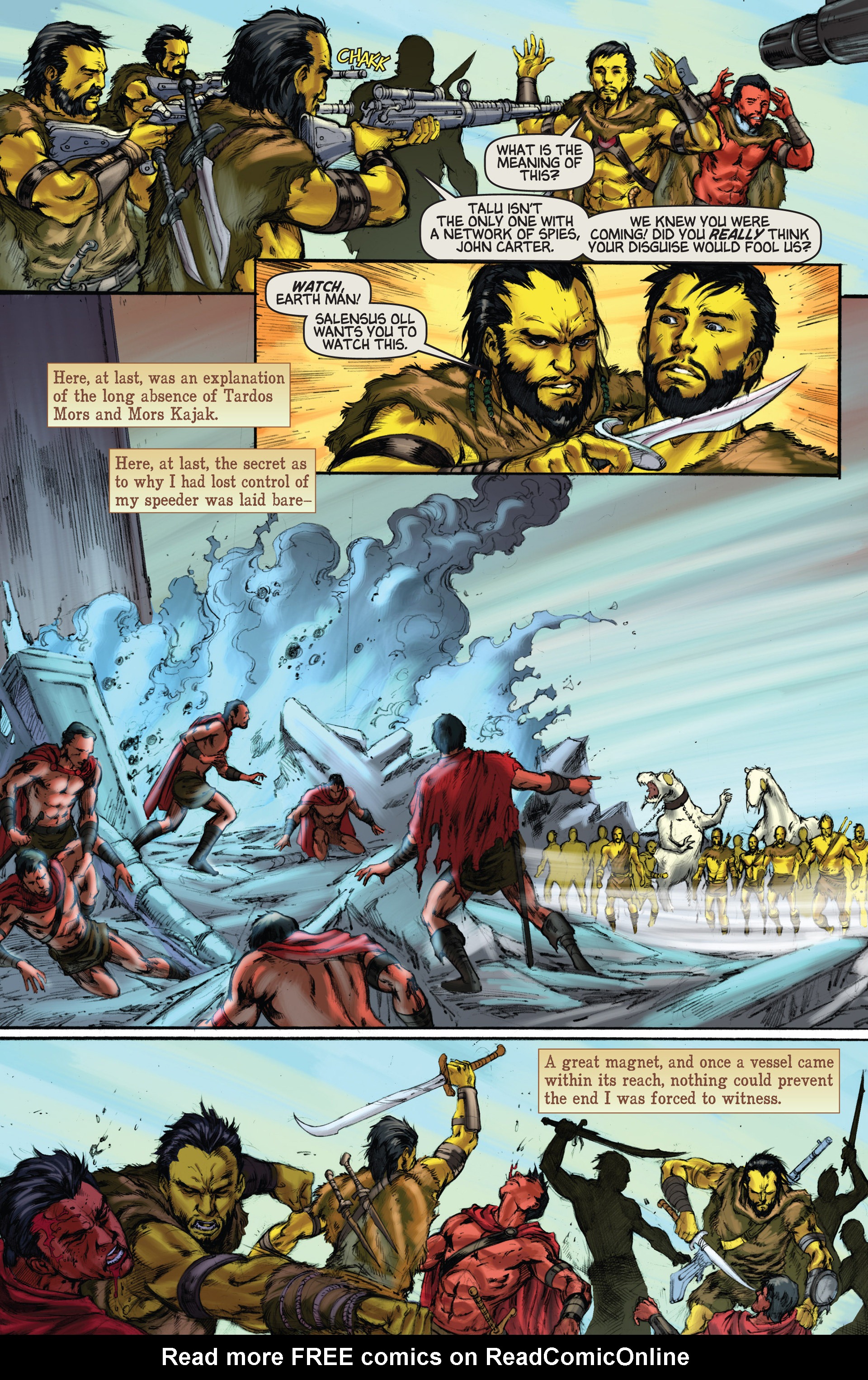 Read online Warlord of Mars comic -  Issue #23 - 24