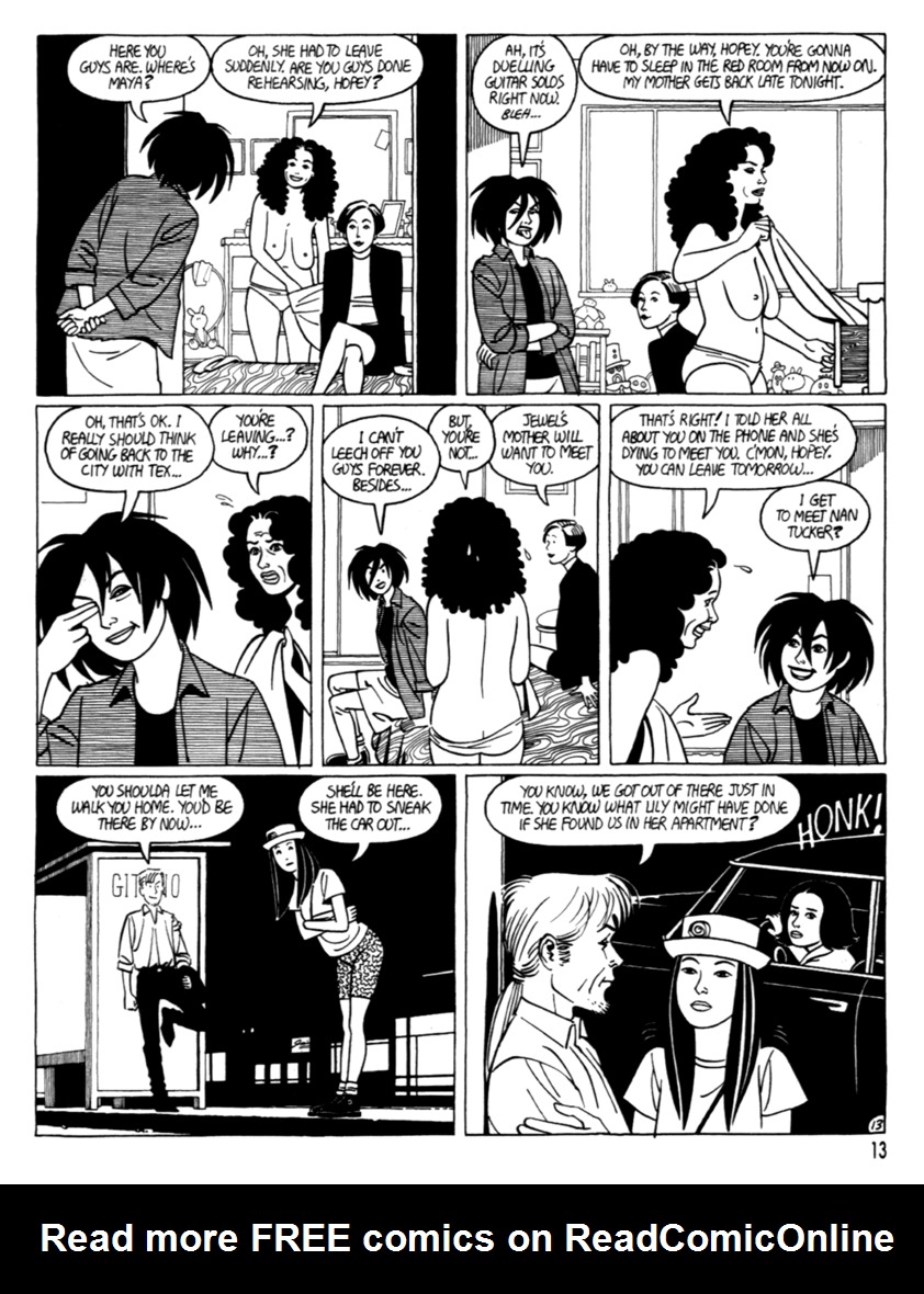 Read online Love and Rockets (1982) comic -  Issue #37 - 15