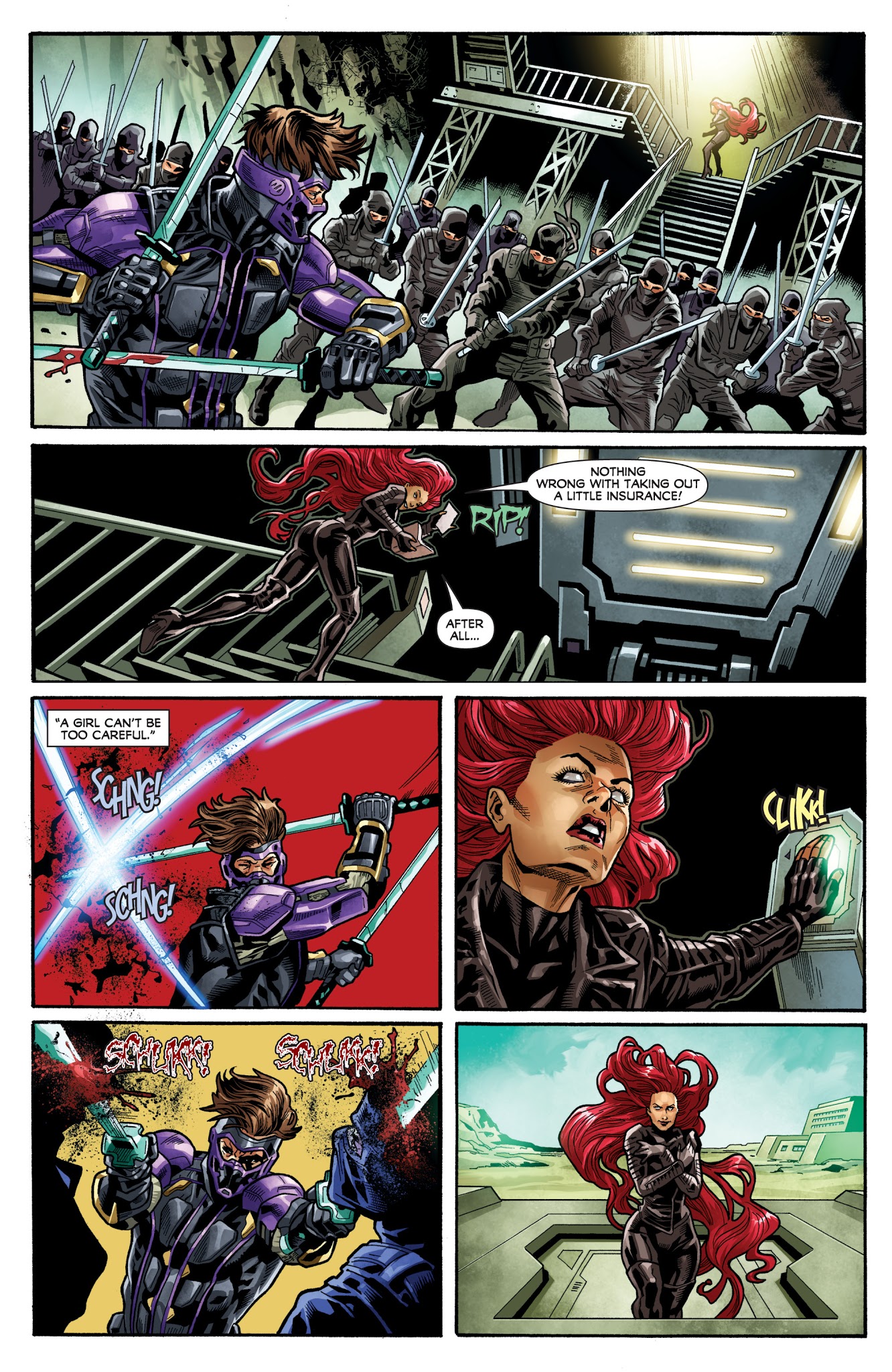 Read online Ninjak Vs. the Valiant Universe comic -  Issue #4 - 13