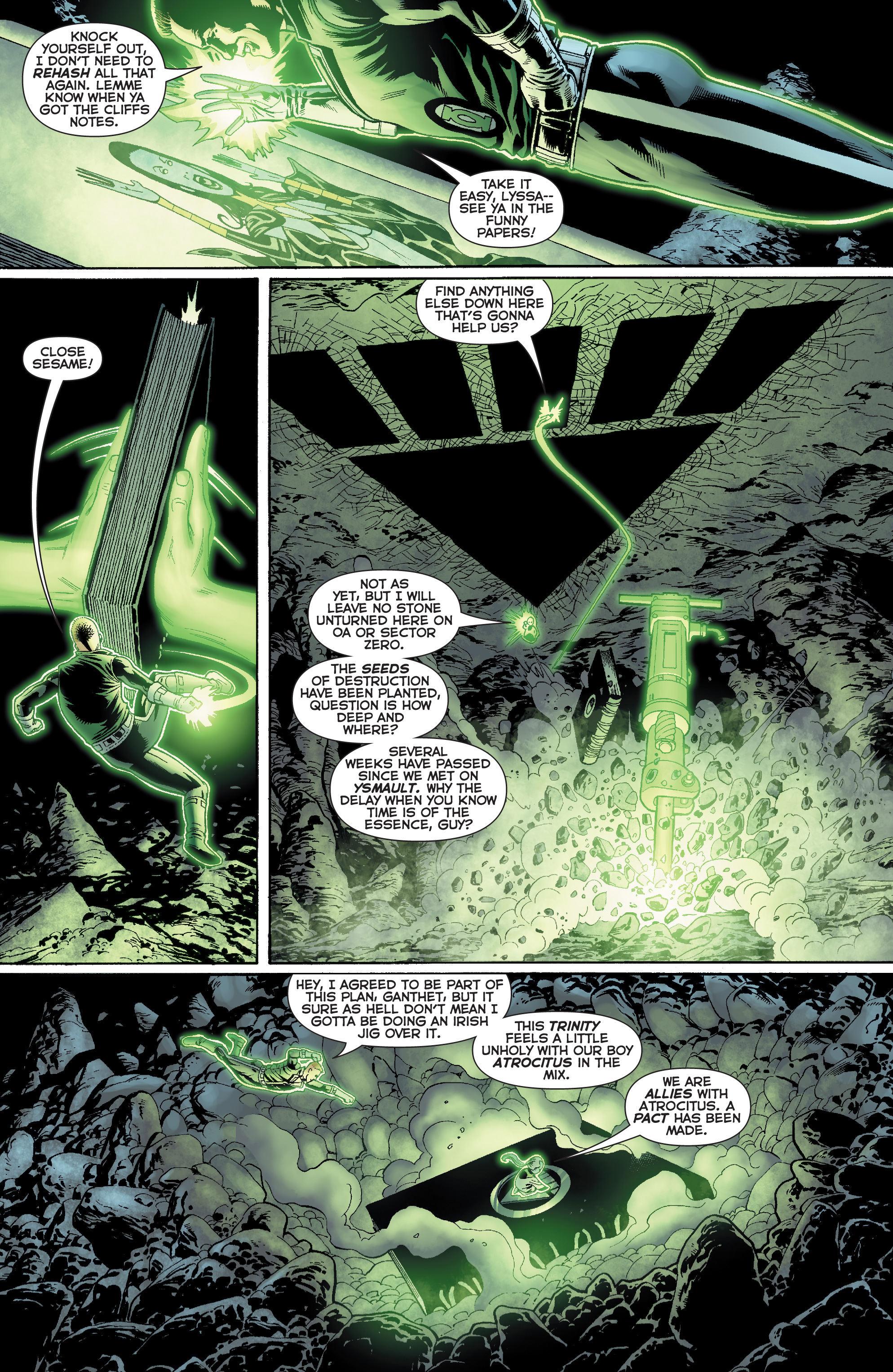 Read online Green Lantern: Emerald Warriors comic -  Issue #1 - 19