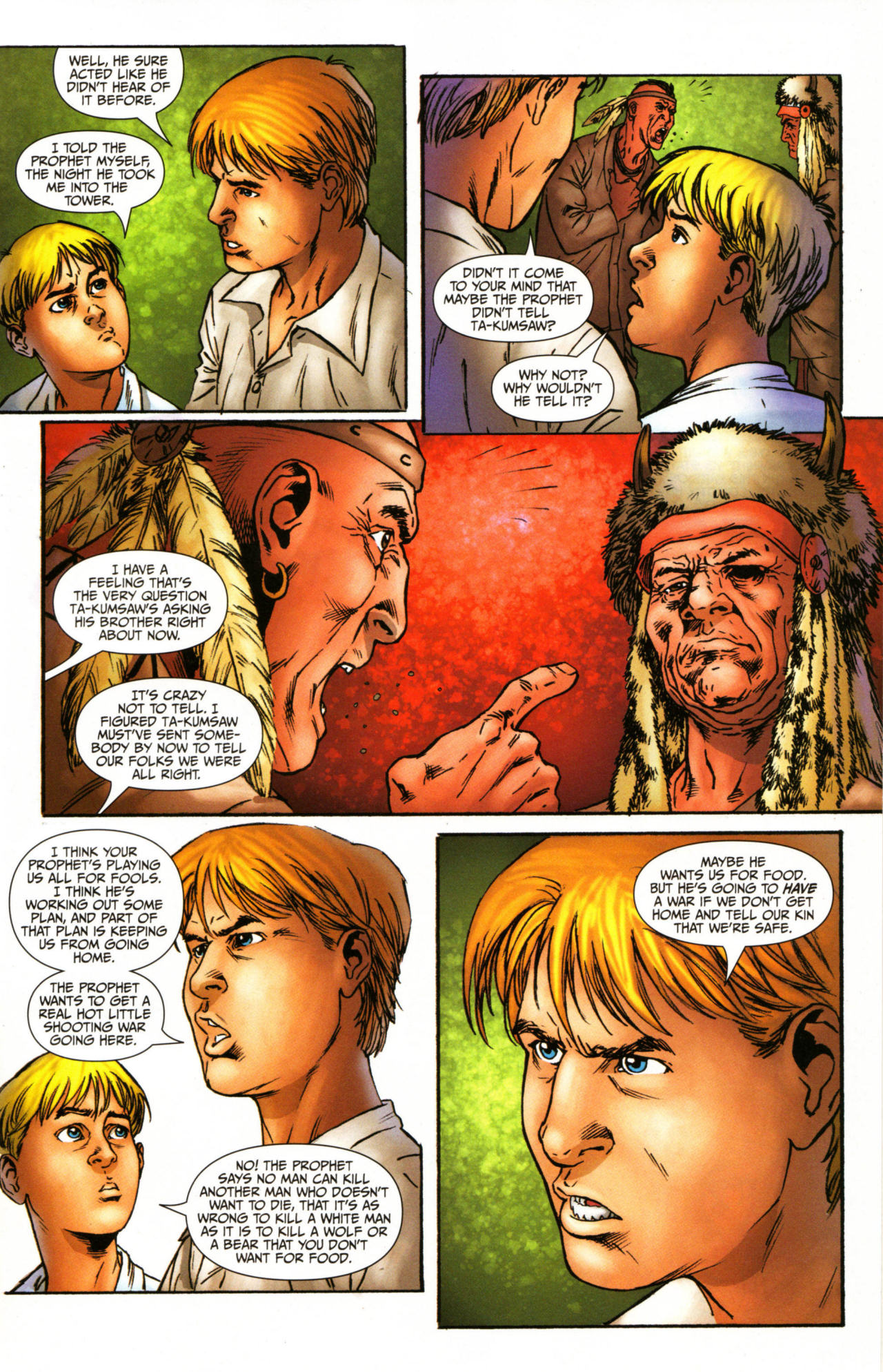 Read online Red Prophet: The Tales of Alvin Maker comic -  Issue #7 - 9