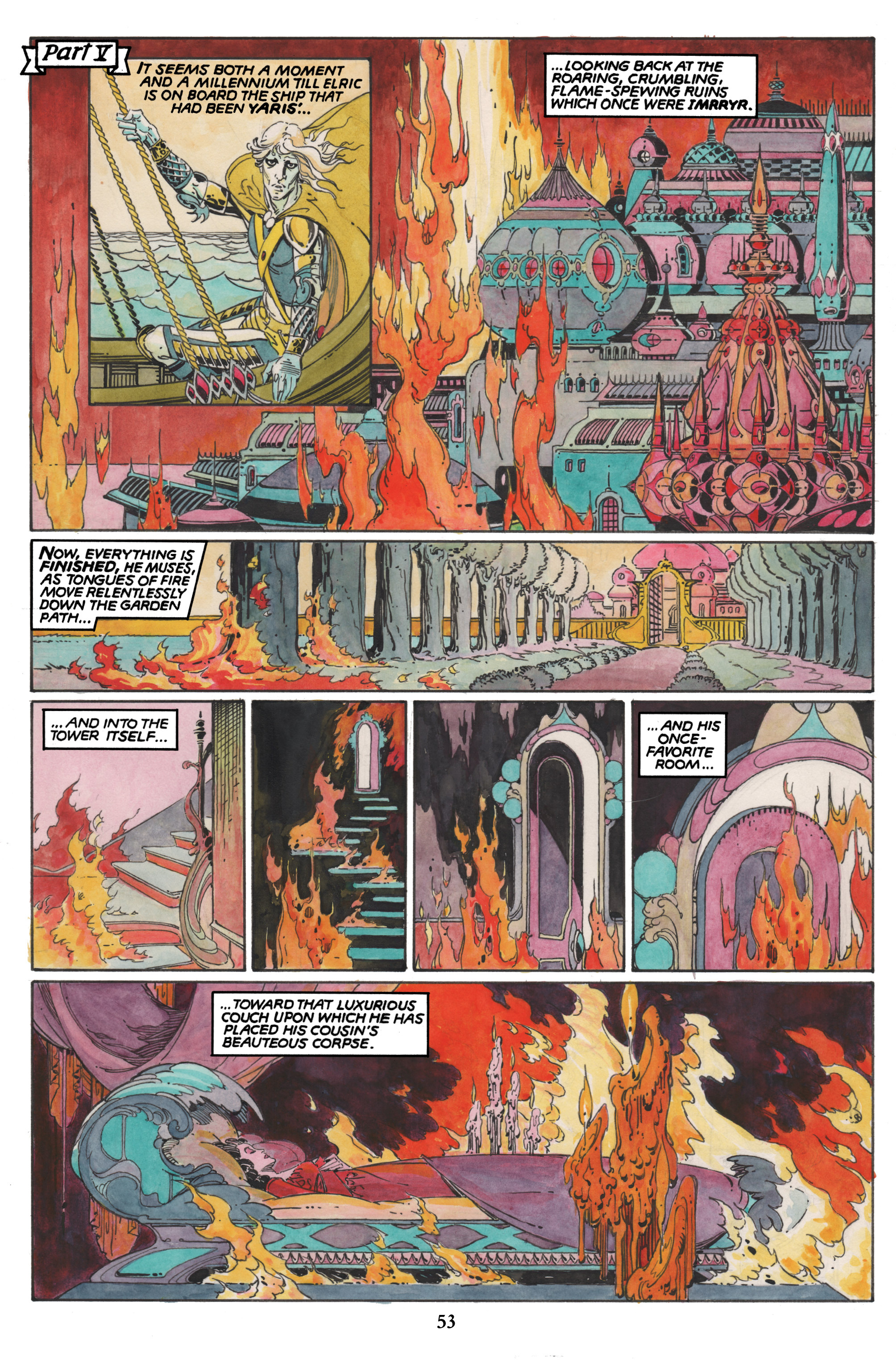 Read online The Michael Moorcock Library comic -  Issue # TPB 3 - 53