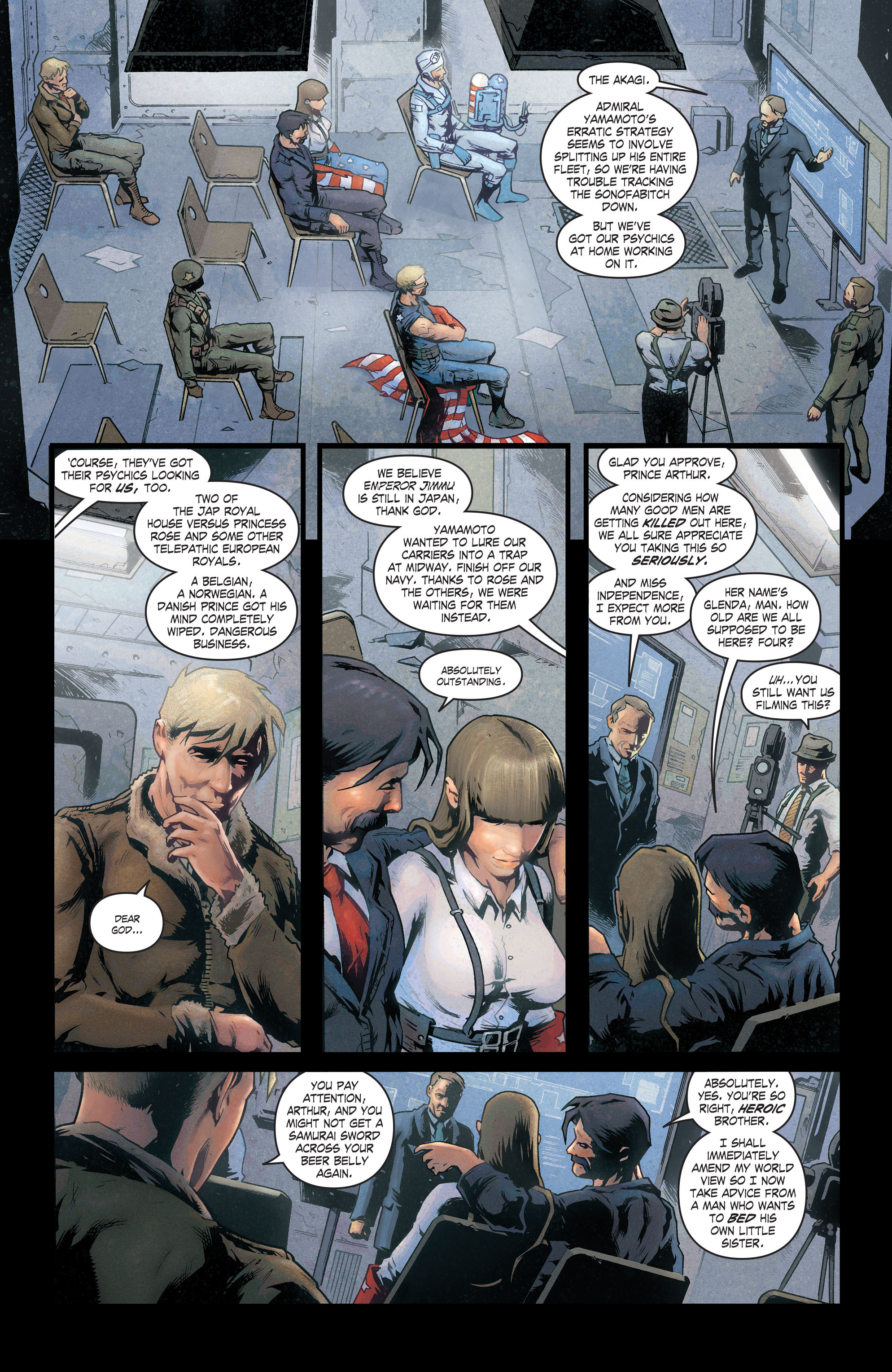 Read online The Royals: Masters of War comic -  Issue #3 - 11