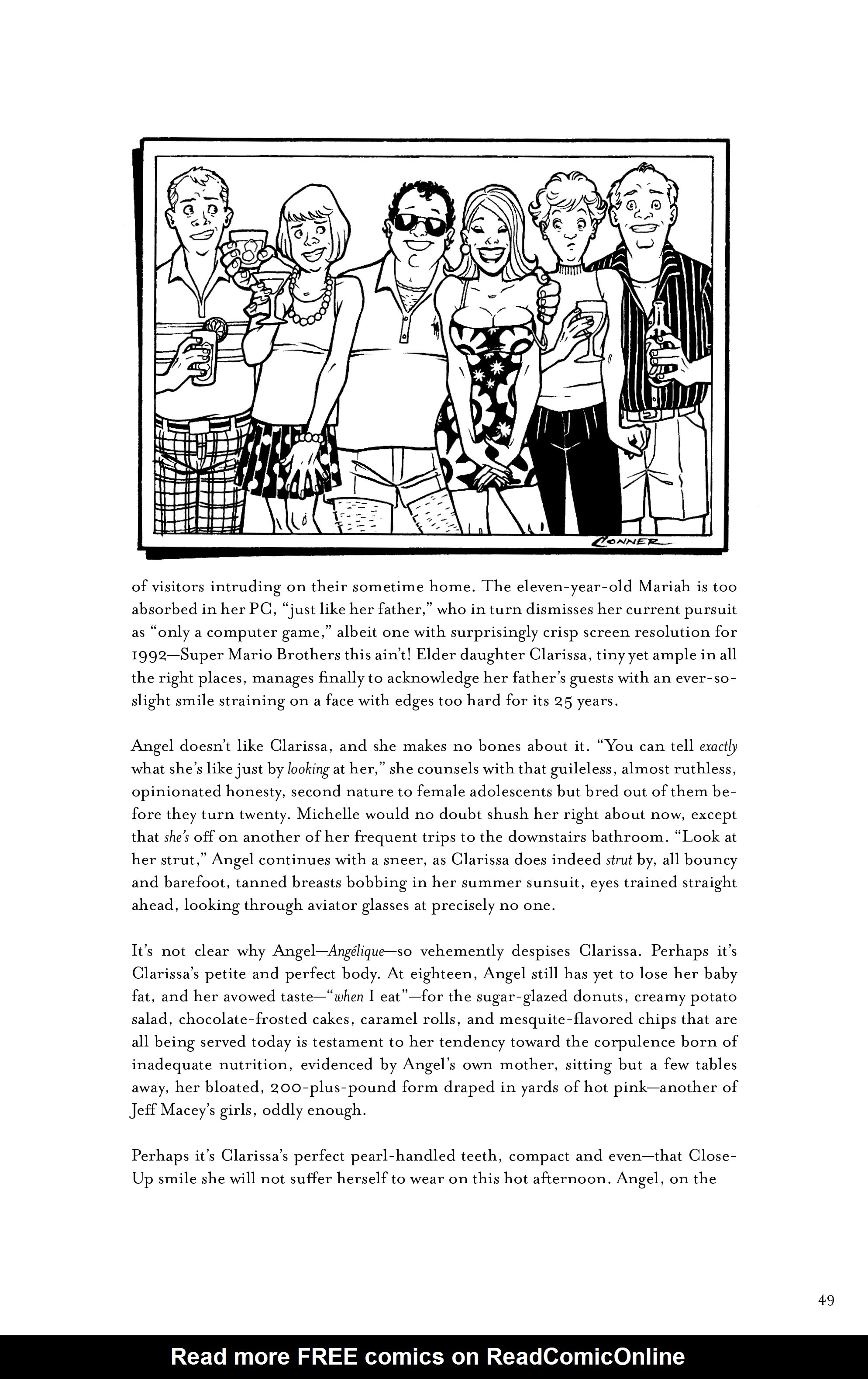 Read online Drawing Lines: An Anthology of Women Cartoonists comic -  Issue # TPB - 49