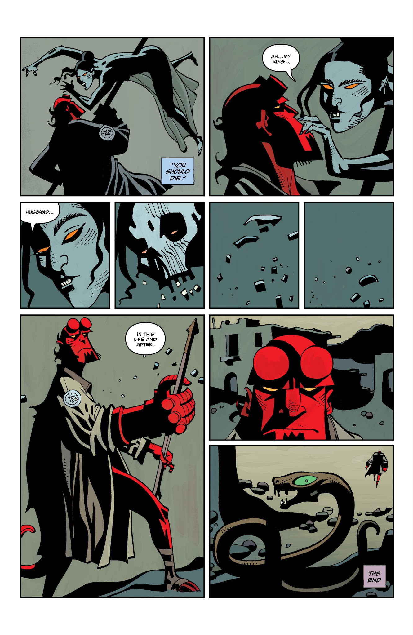 Read online Hellboy In Mexico comic -  Issue # TPB - 64