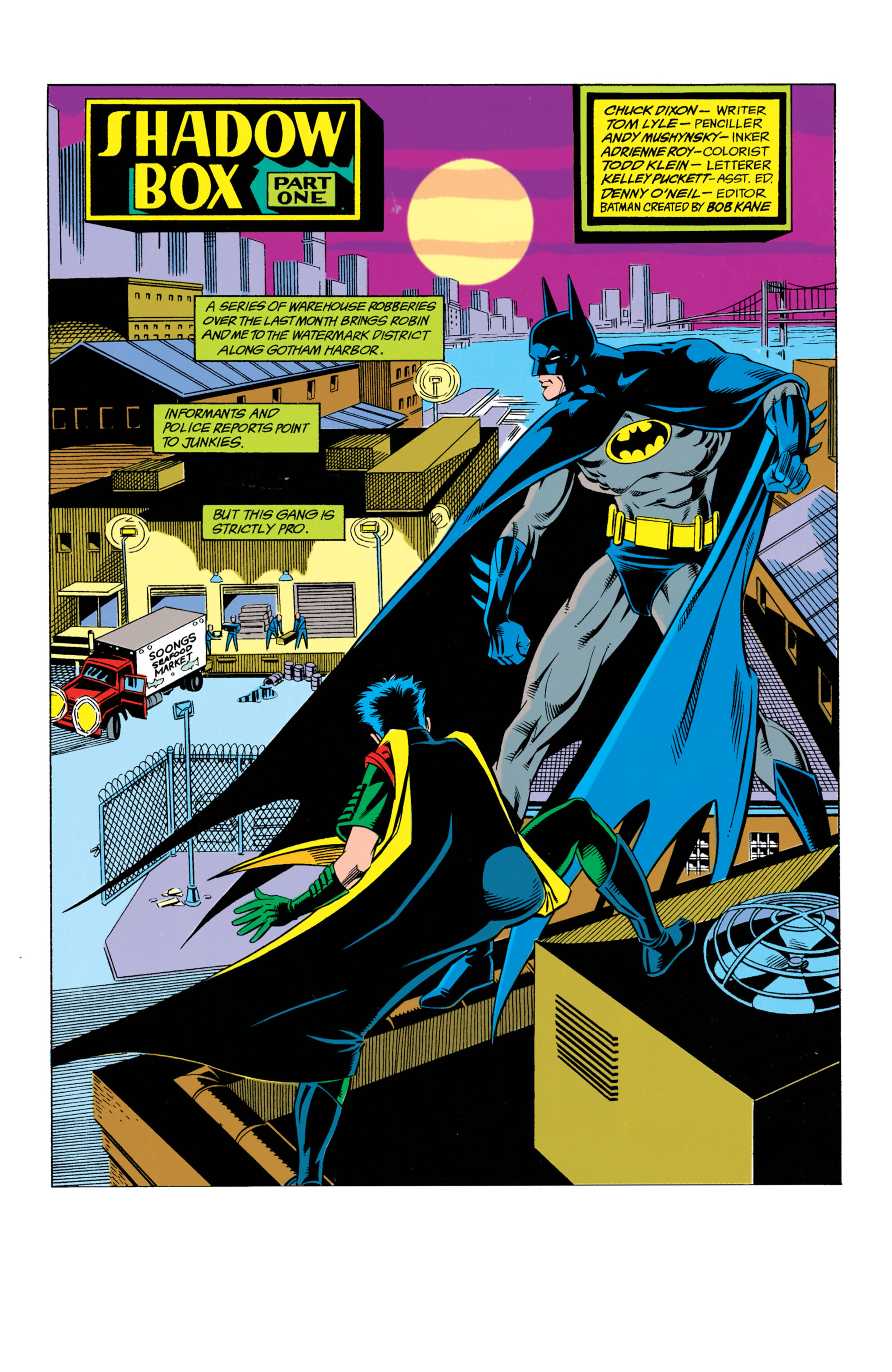 Read online Batman (1940) comic -  Issue #467 - 2
