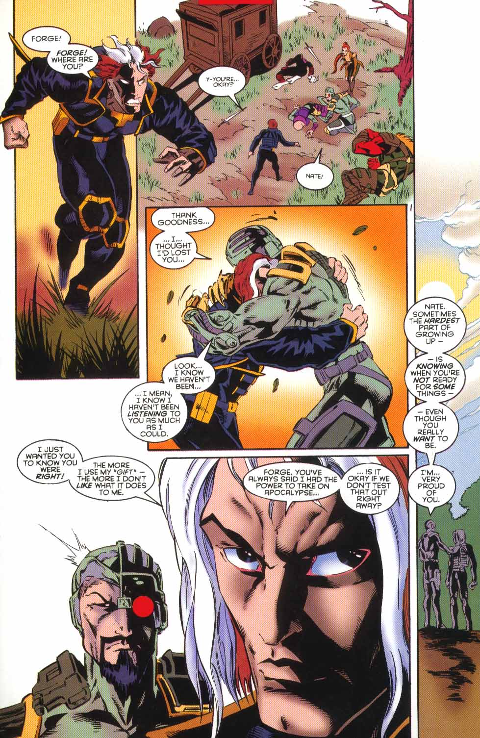 Read online X-Man comic -  Issue #3 - 17
