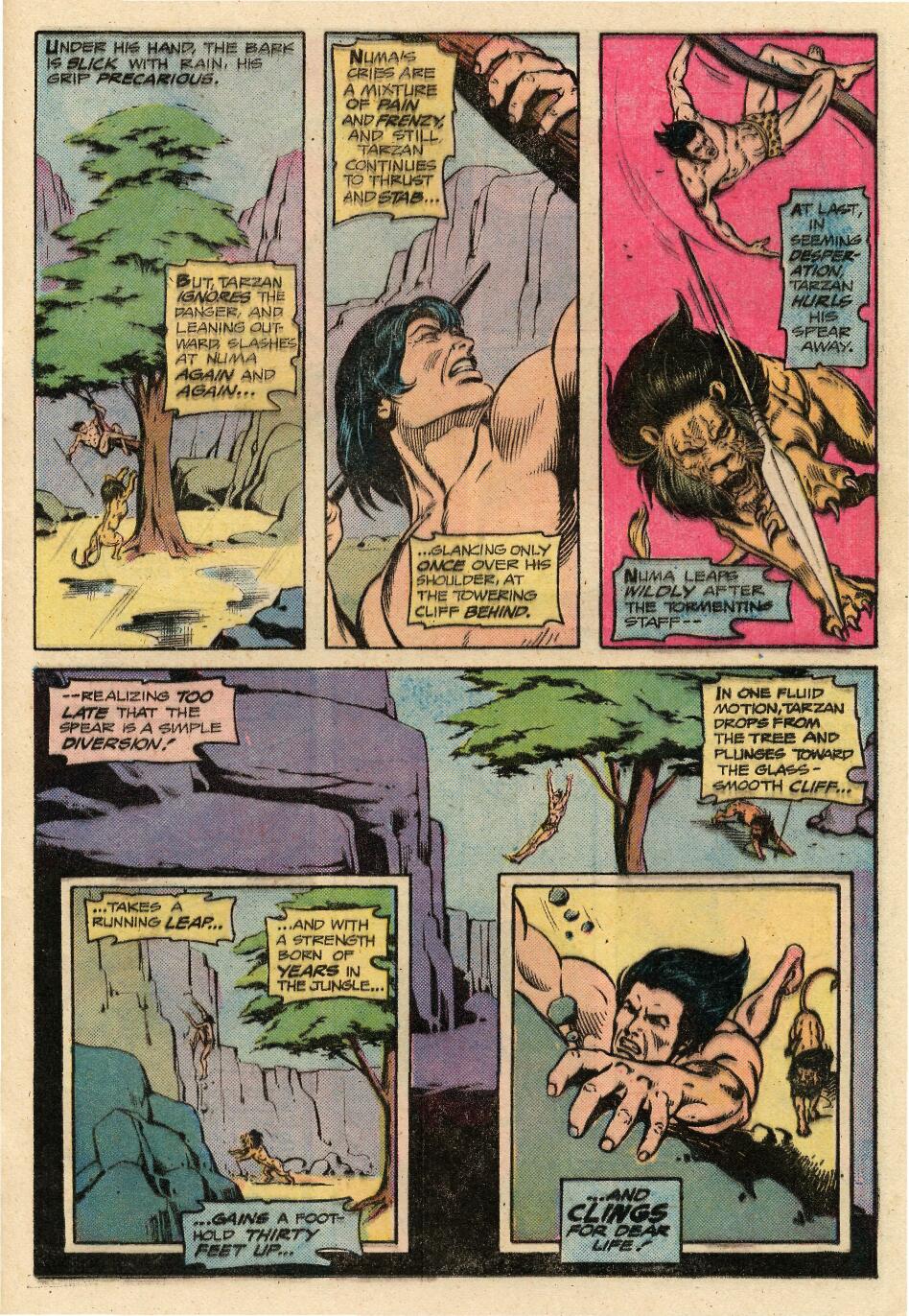 Read online Tarzan (1972) comic -  Issue #250 - 25