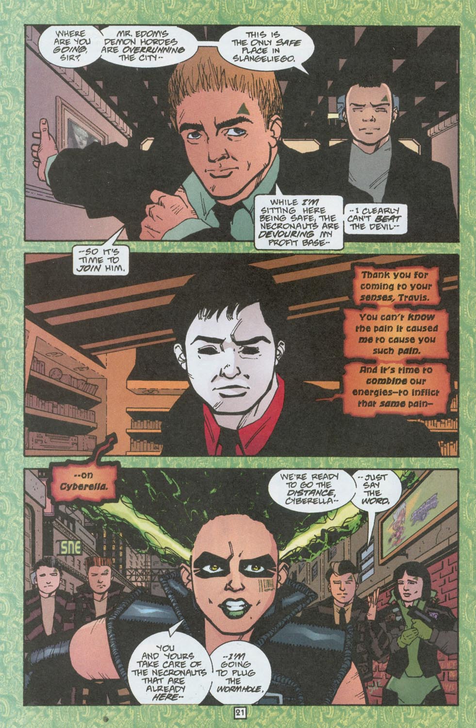 Read online Cyberella comic -  Issue #6 - 23
