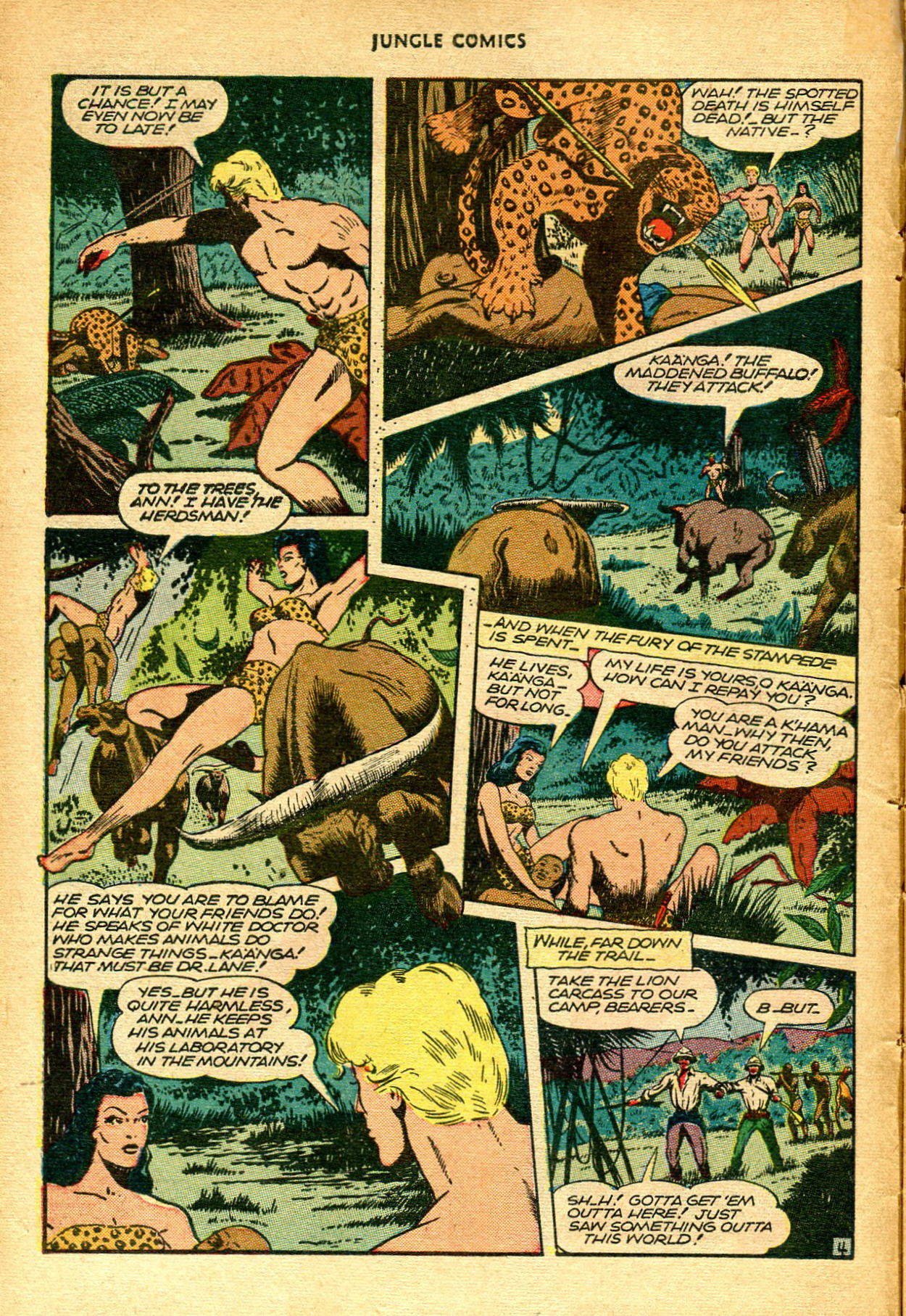 Read online Jungle Comics comic -  Issue #76 - 7
