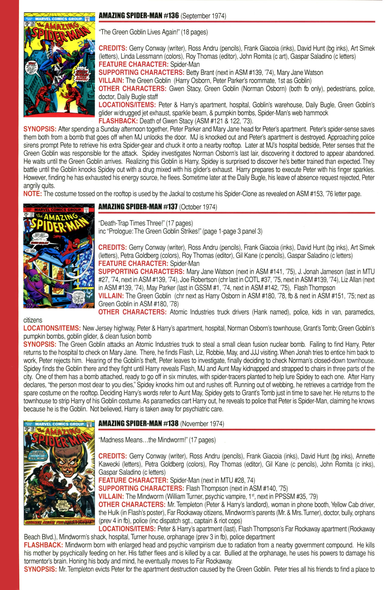 Read online Official Index to the Marvel Universe comic -  Issue #3 - 18