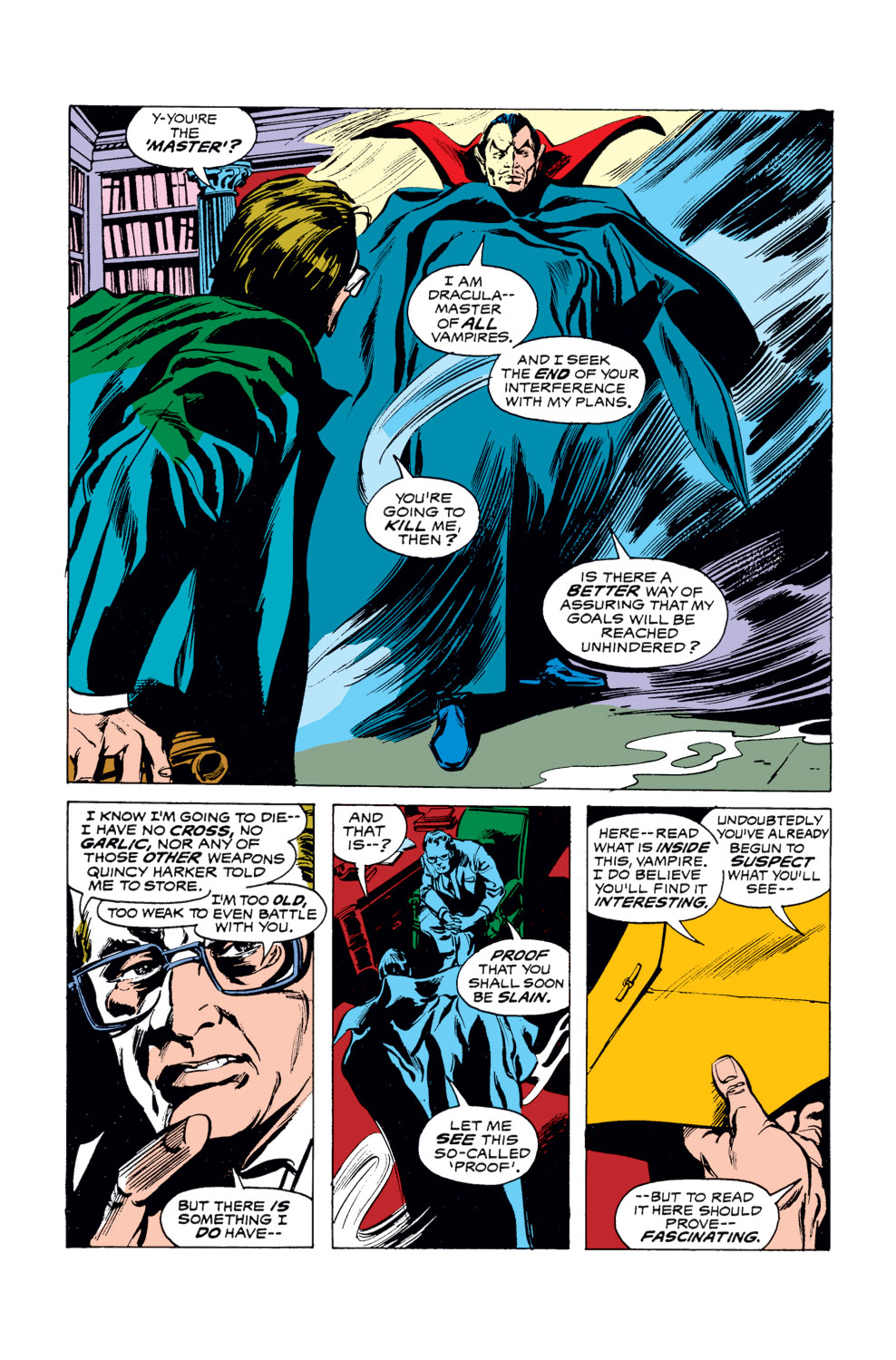 Read online Tomb of Dracula (1972) comic -  Issue #31 - 13