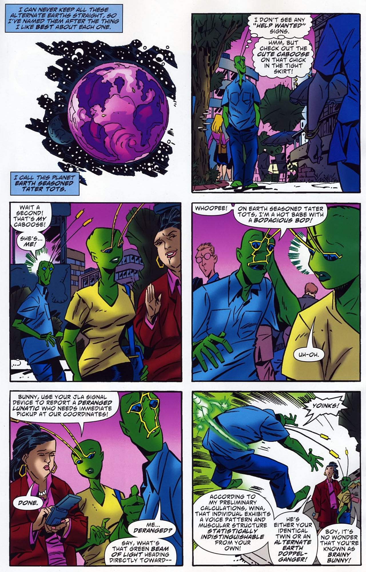 Read online Ambush Bug: Year None comic -  Issue #5 - 7