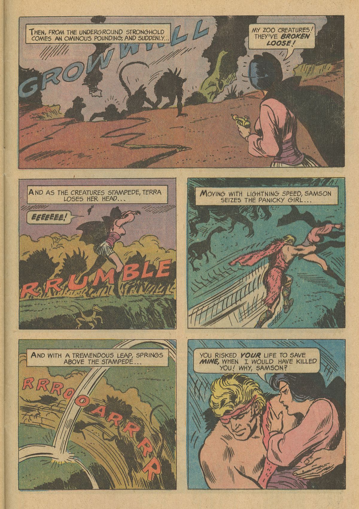 Read online Mighty Samson (1964) comic -  Issue #22 - 33