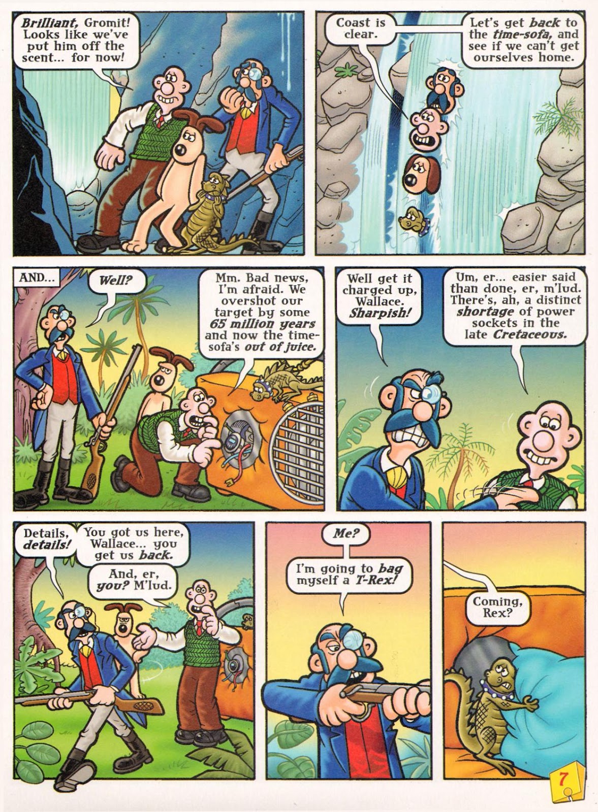 Wallace & Gromit Comic issue 12 - Page 7