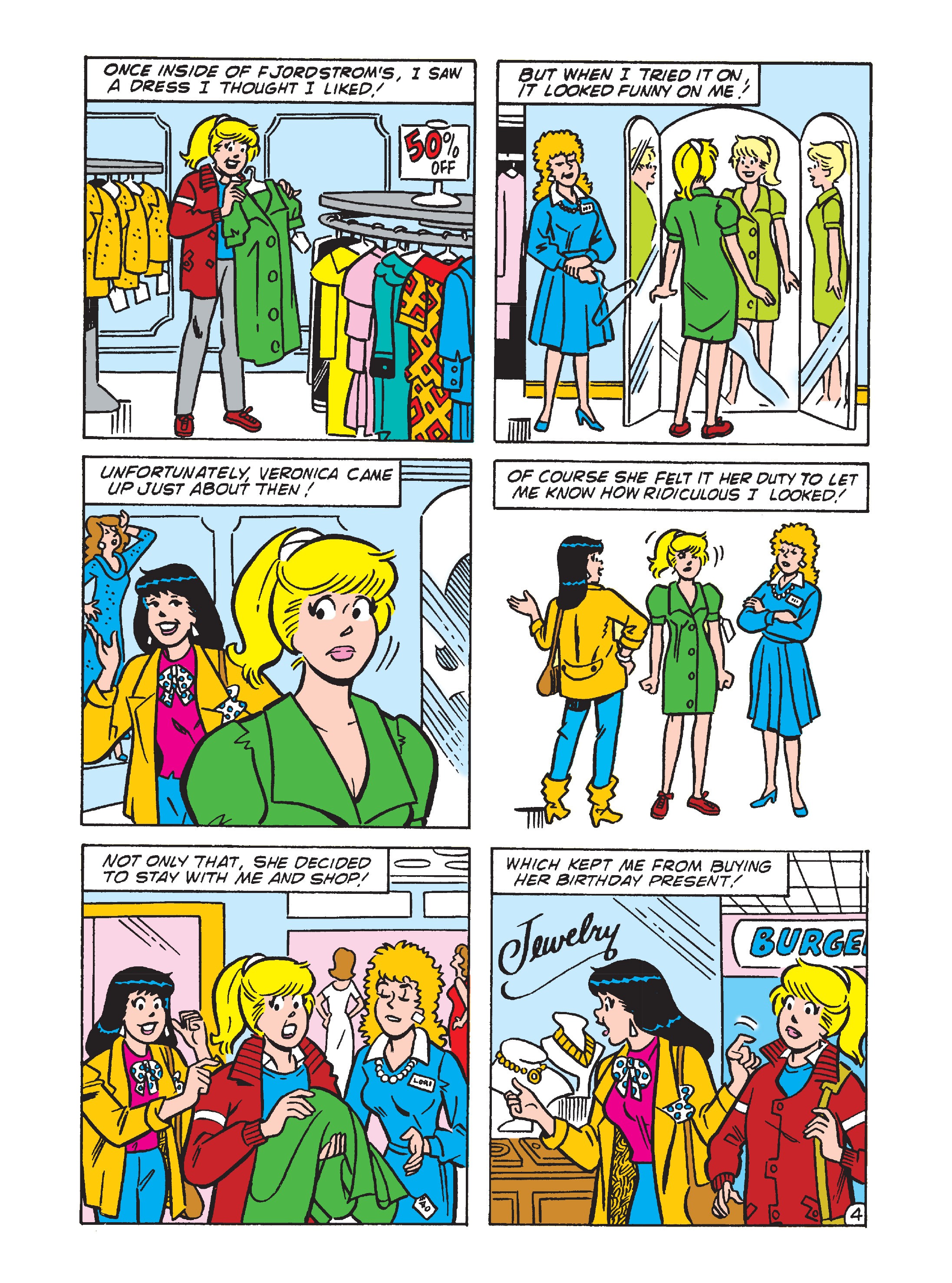 Read online Betty & Veronica Friends Double Digest comic -  Issue #231 - 141