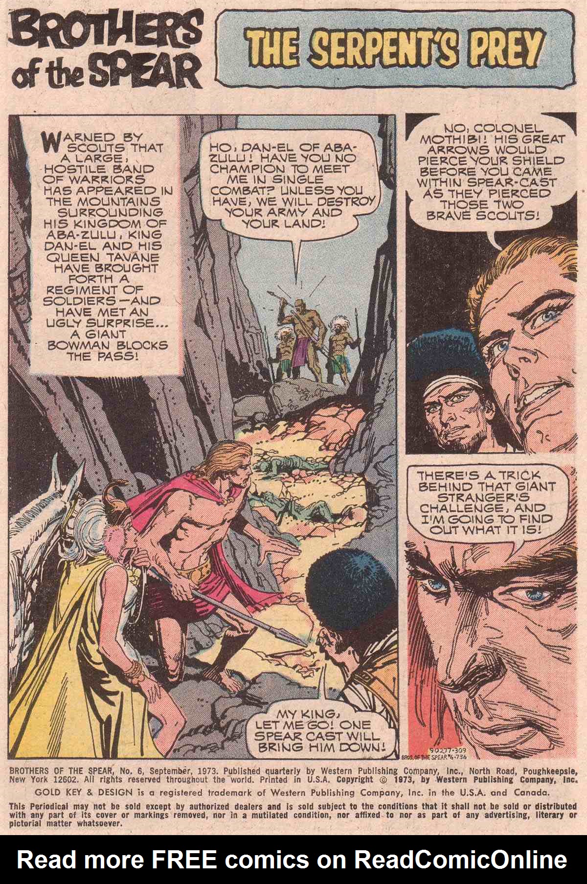 Read online Brothers of the Spear comic -  Issue #6 - 3