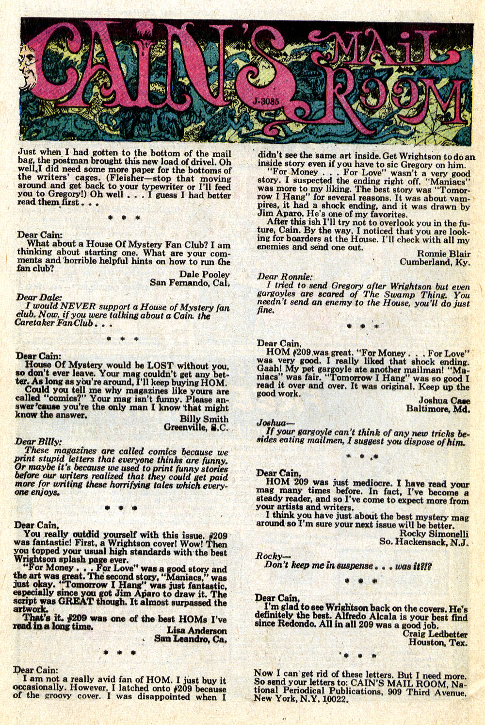 Read online House of Mystery (1951) comic -  Issue #214 - 23