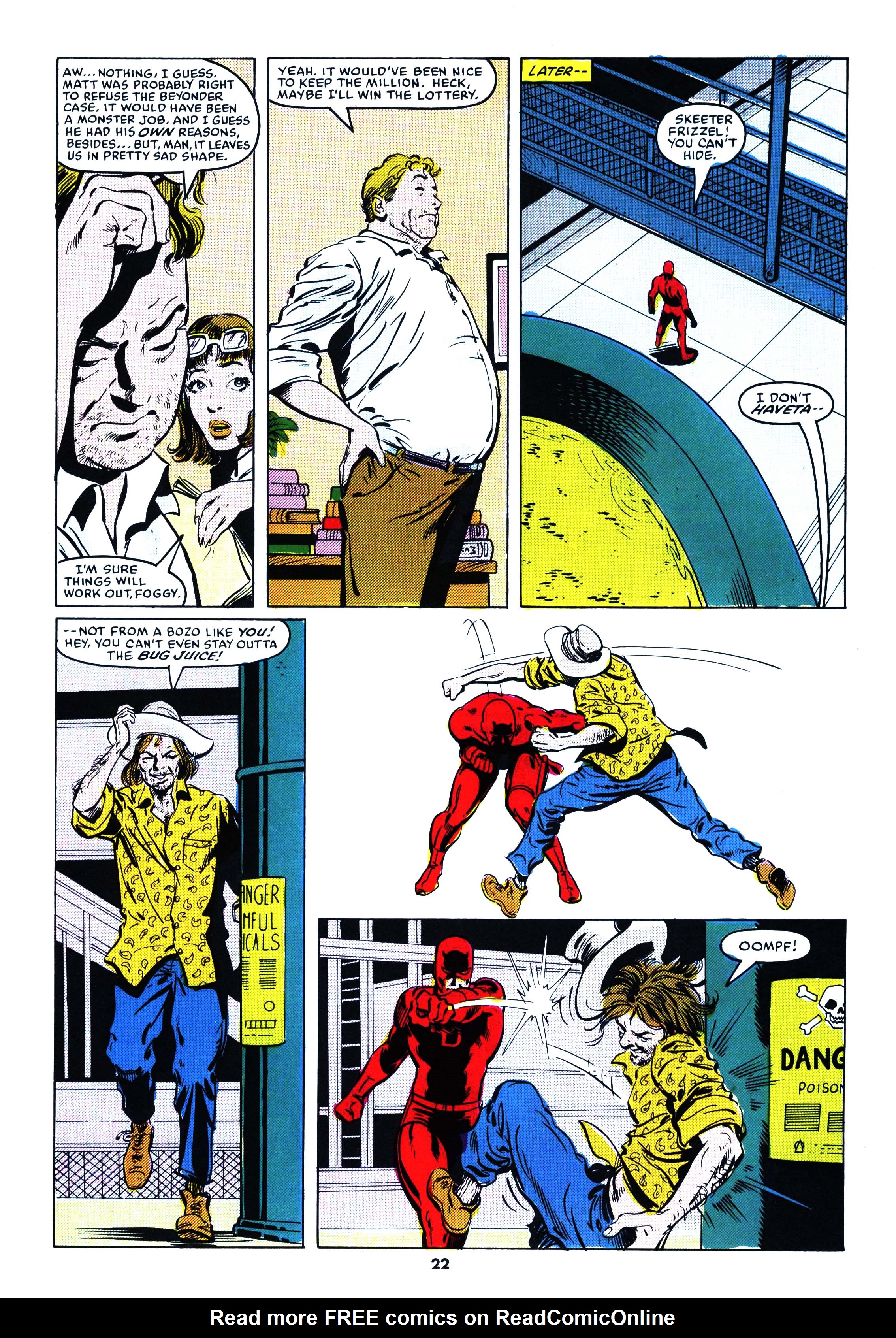 Read online Secret Wars (1985) comic -  Issue #51 - 22