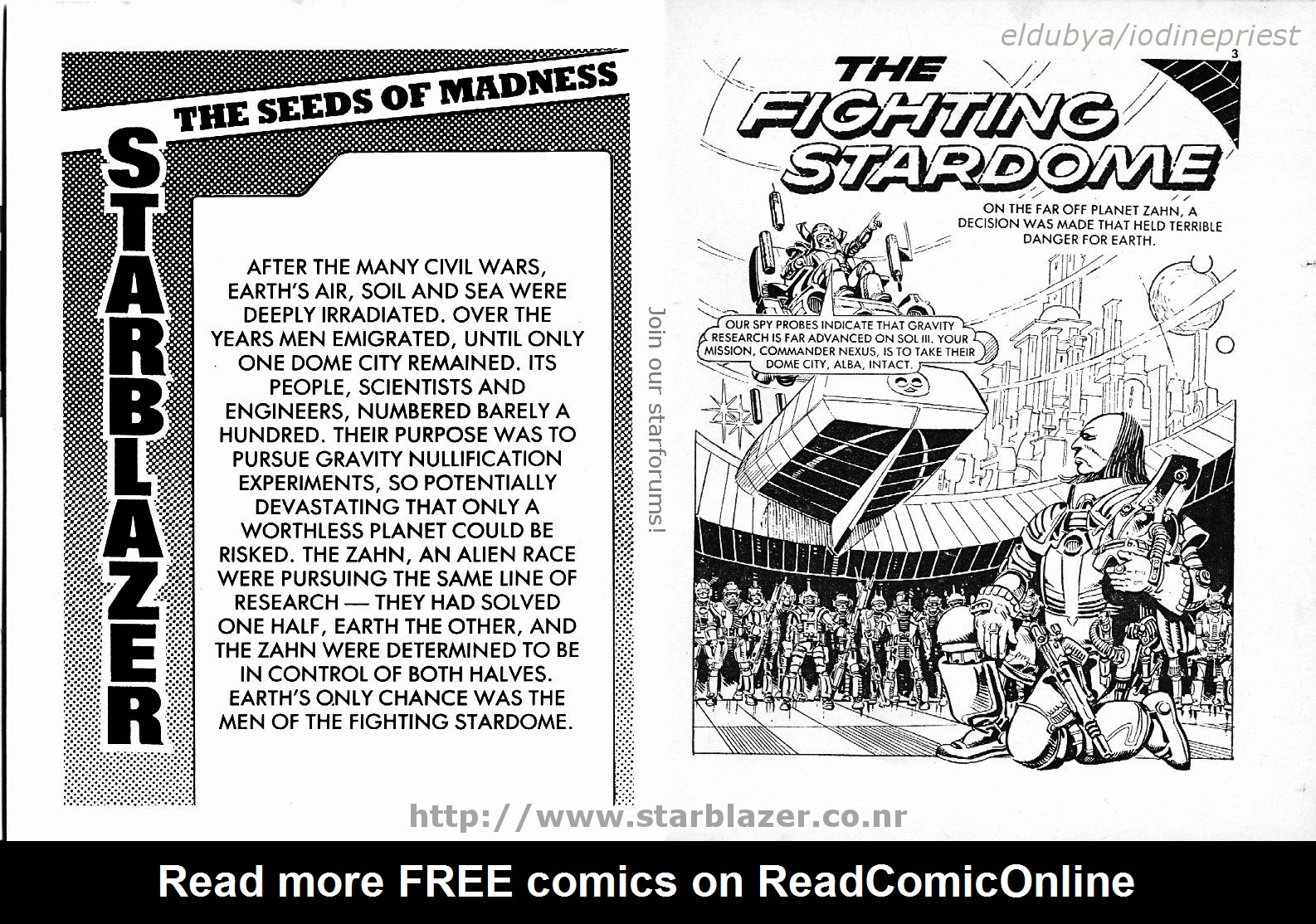 Read online Starblazer comic -  Issue #164 - 3