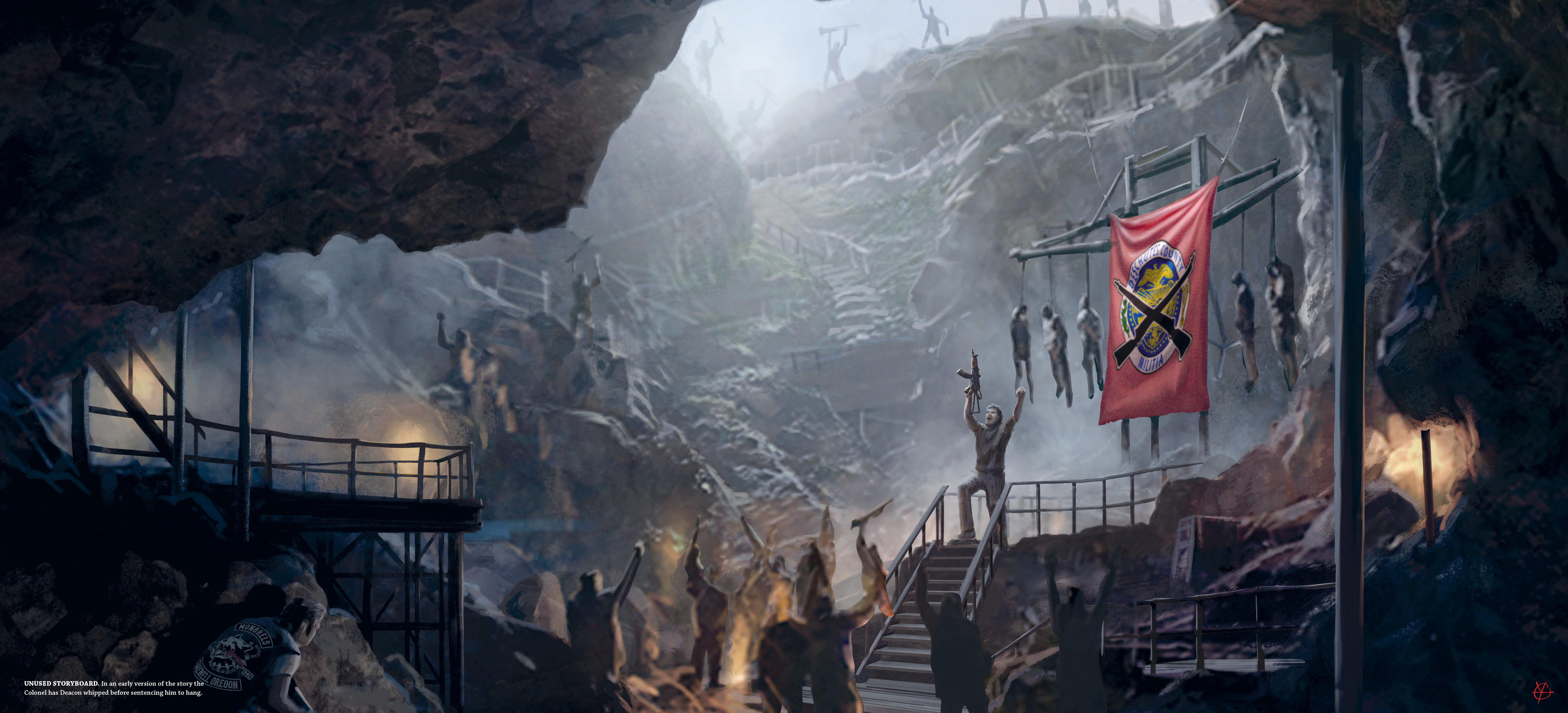 Read online The Art of Days Gone comic -  Issue # TPB (Part 2) - 77