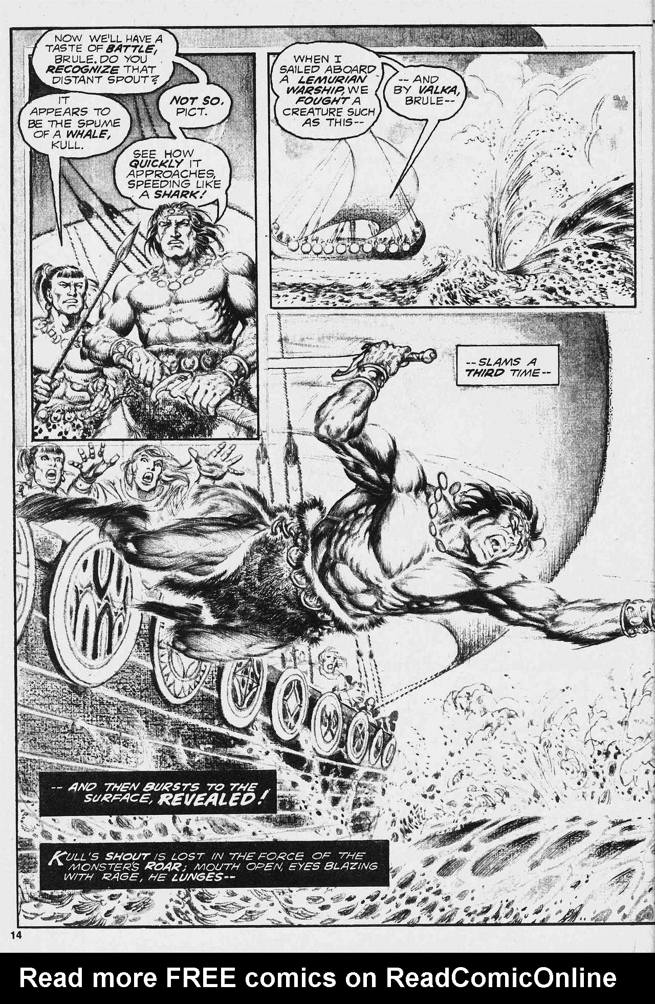 Read online Kull and the Barbarians comic -  Issue #2 - 14