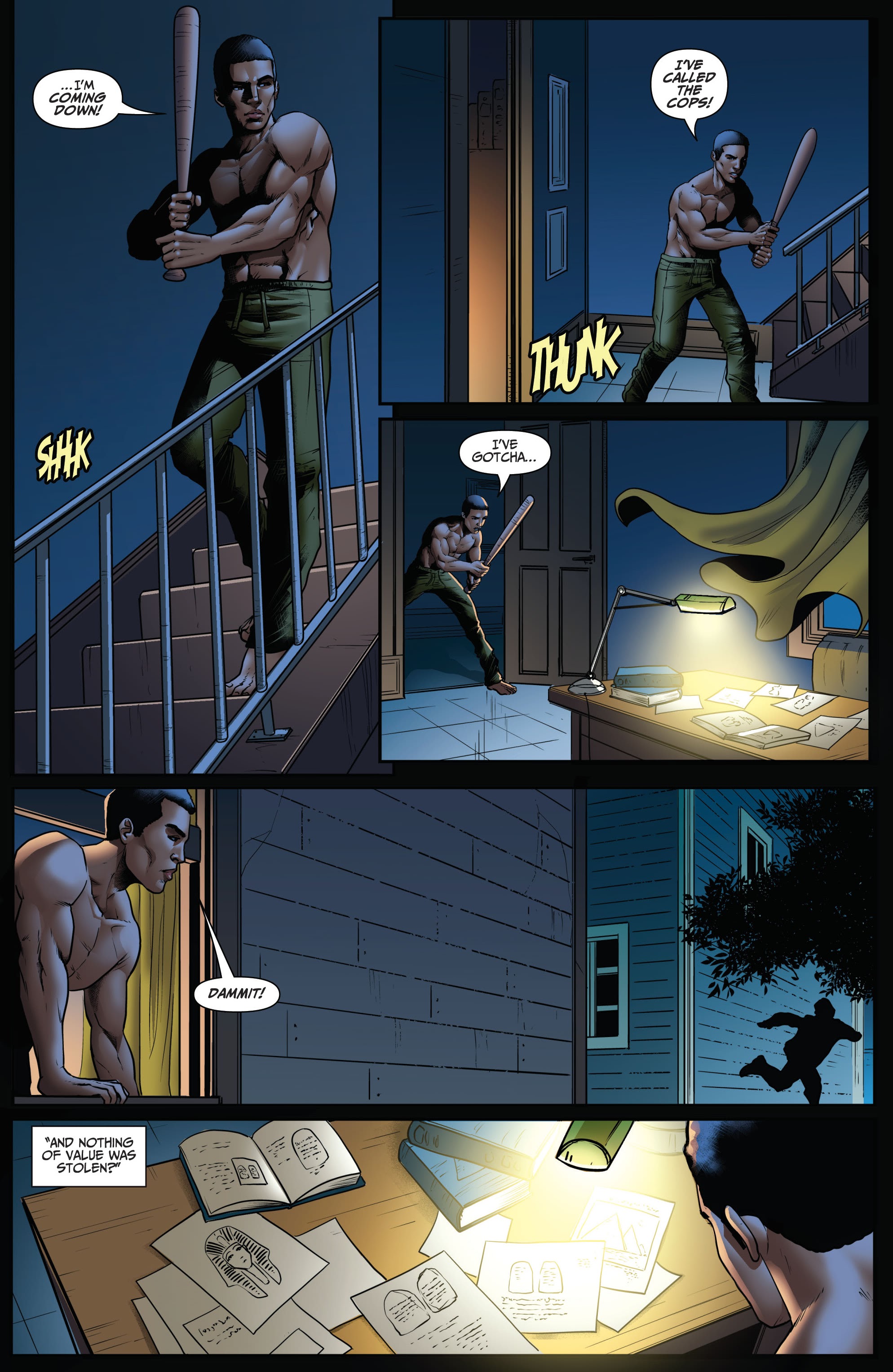 Read online Myths & Legends Quarterly: Blood Pharaoh comic -  Issue # Full - 22