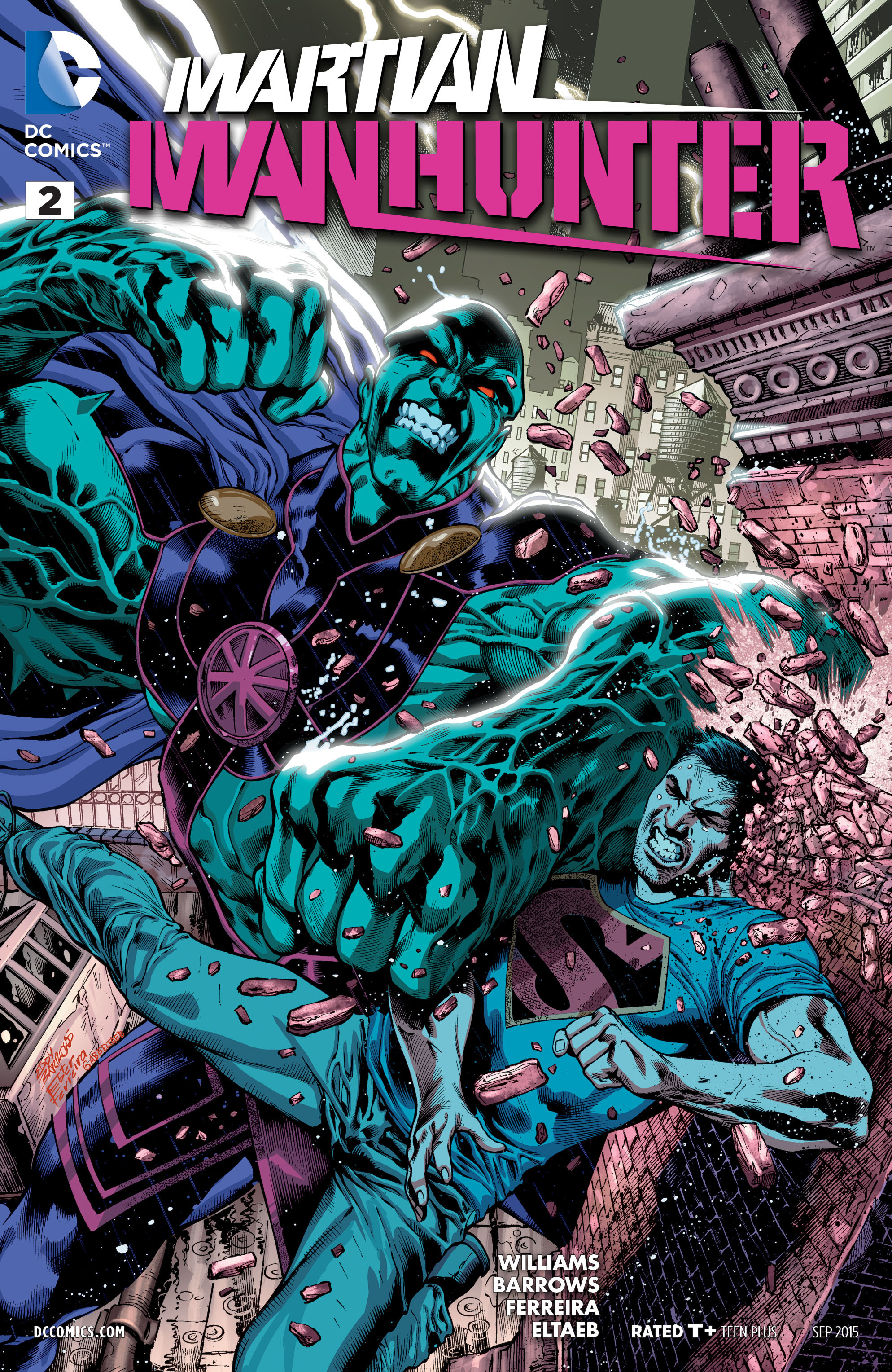 Read online Martian Manhunter (2015) comic -  Issue #2 - 1