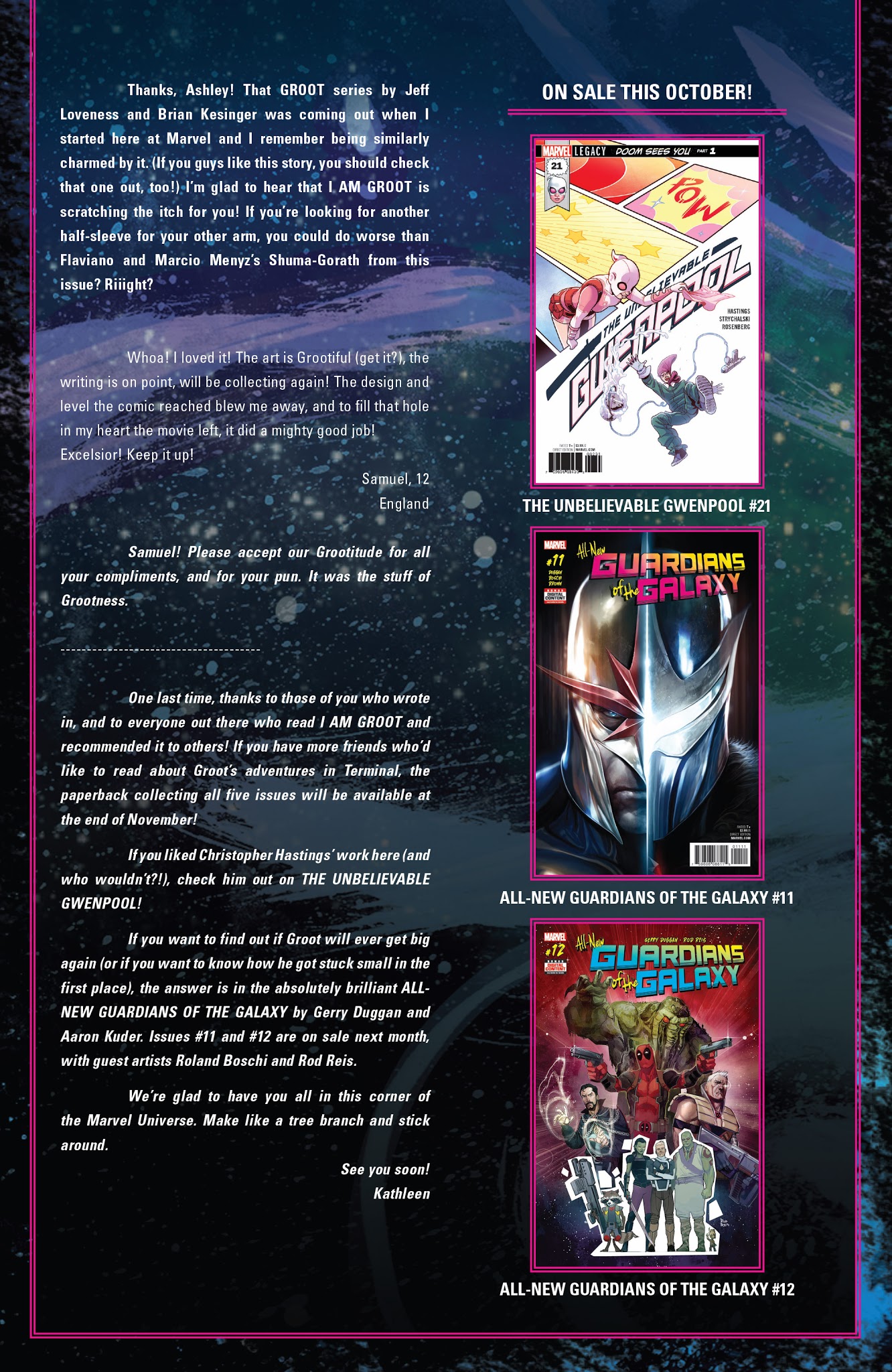 Read online I Am Groot comic -  Issue #5 - 23