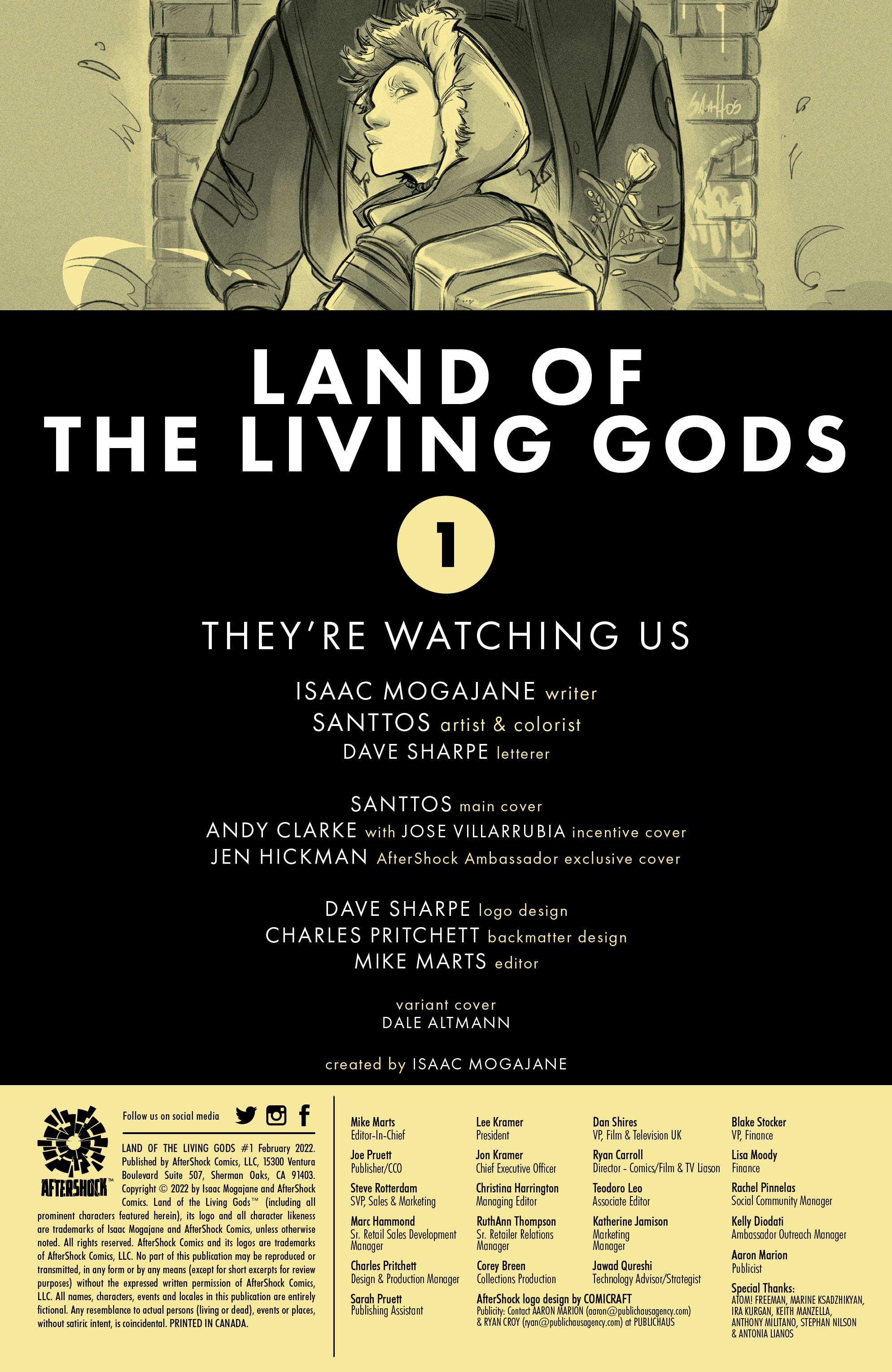 Read online Land of the Living Gods comic -  Issue #1 - 2