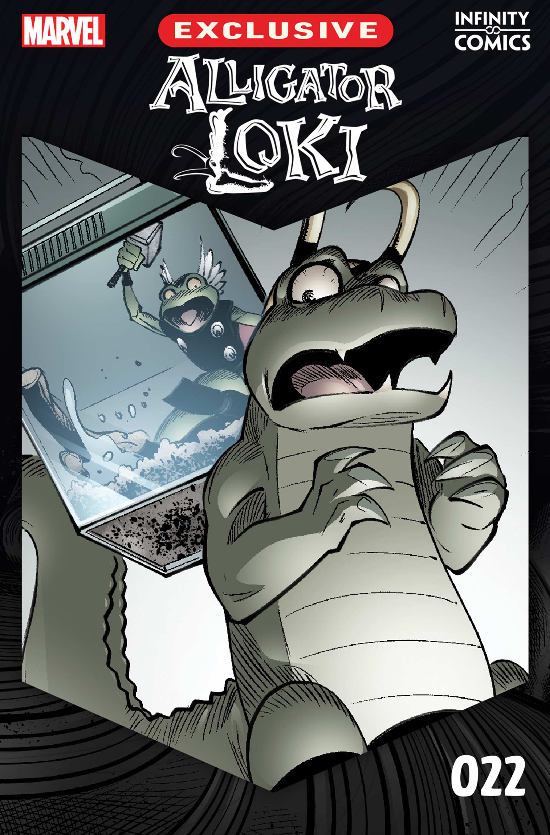 Read online Alligator Loki: Infinity Comic comic -  Issue #22 - 1
