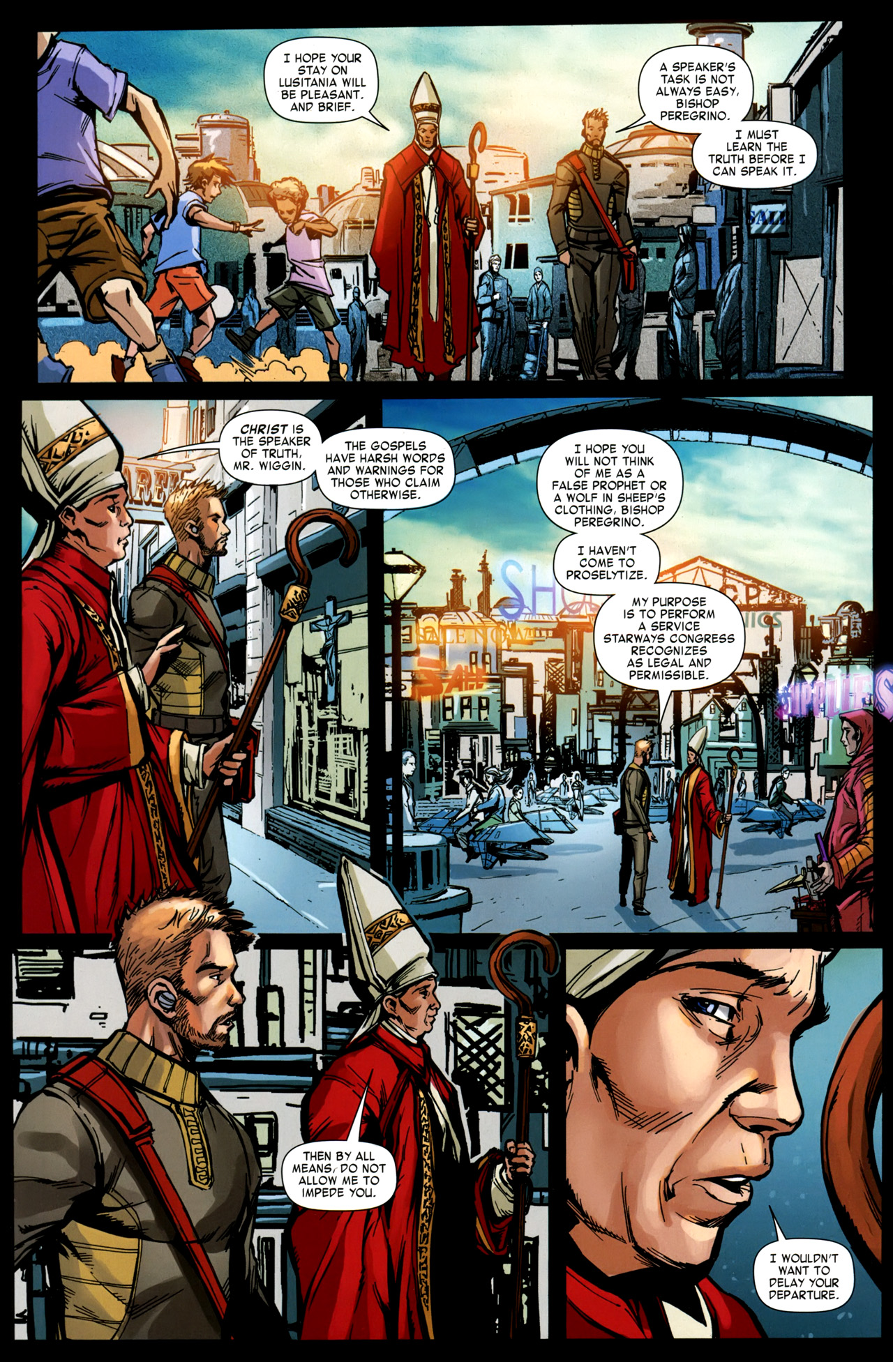 Read online Orson Scott Card's Speaker for the Dead comic -  Issue #1 - 23