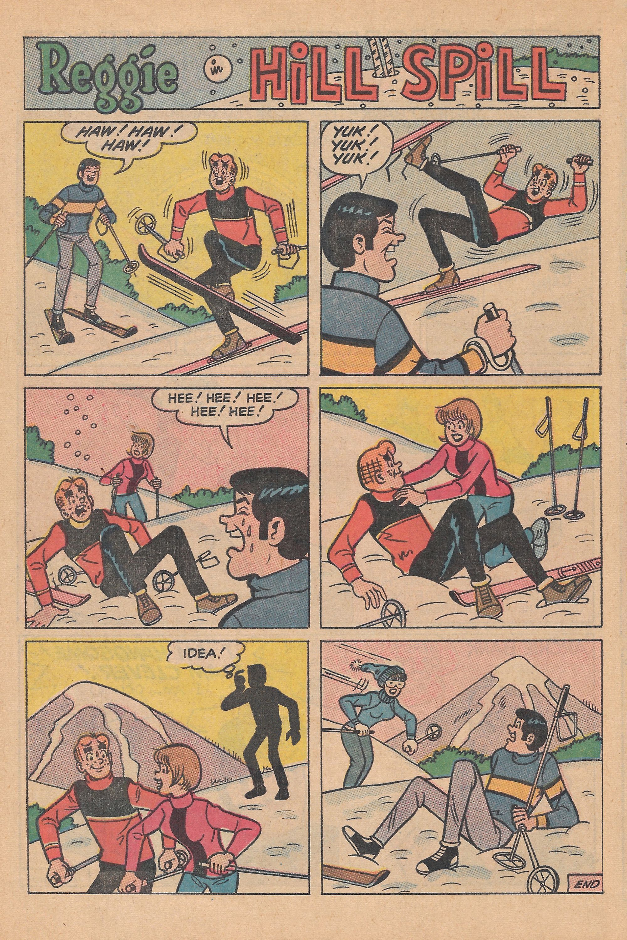 Read online Reggie's Wise Guy Jokes comic -  Issue #12 - 34