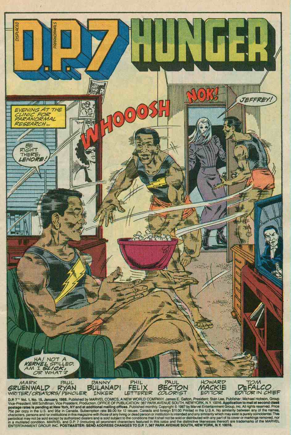 Read online D.P.7 comic -  Issue #15 - 2