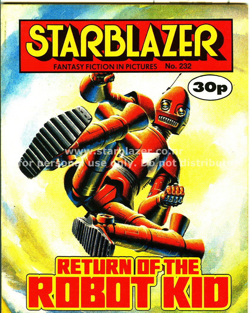 Read online Starblazer comic -  Issue #232 - 1