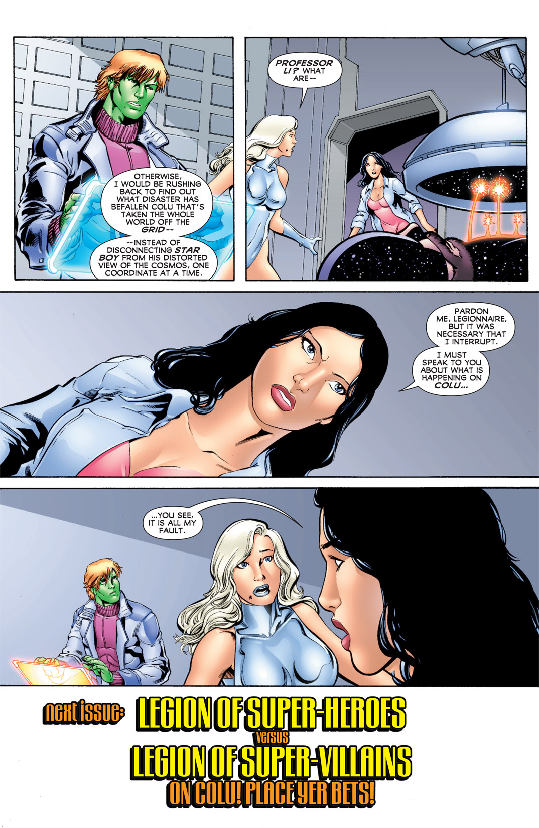 Read online Legion of Super-Heroes (2010) comic -  Issue #11 - 21