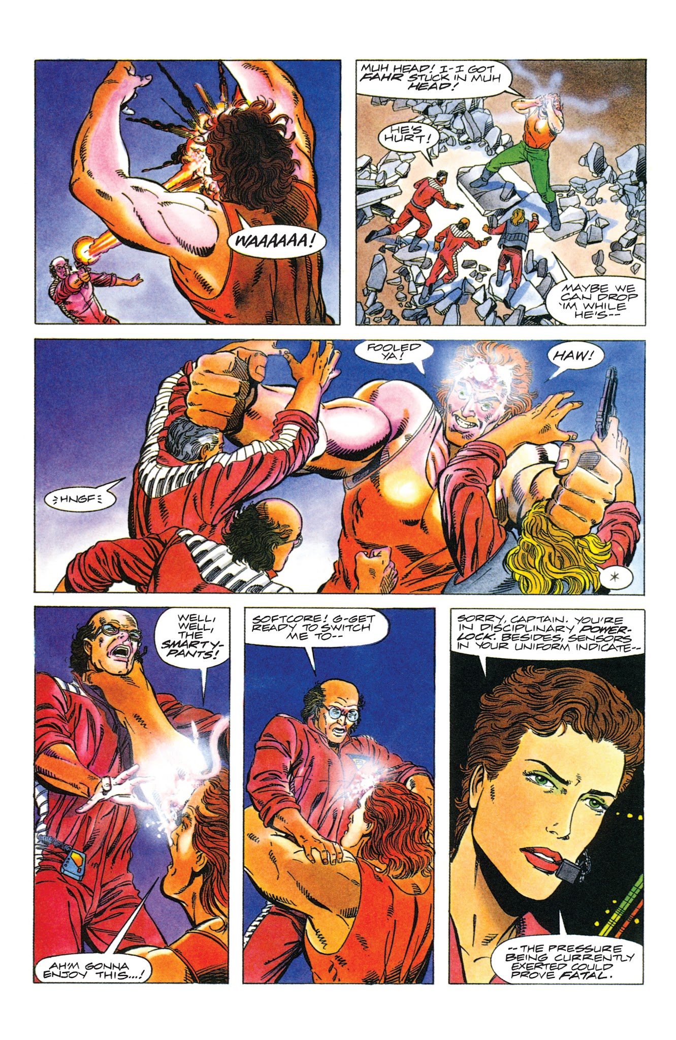 Read online Valiant Masters H.A.R.D. Corps comic -  Issue # TPB - 97