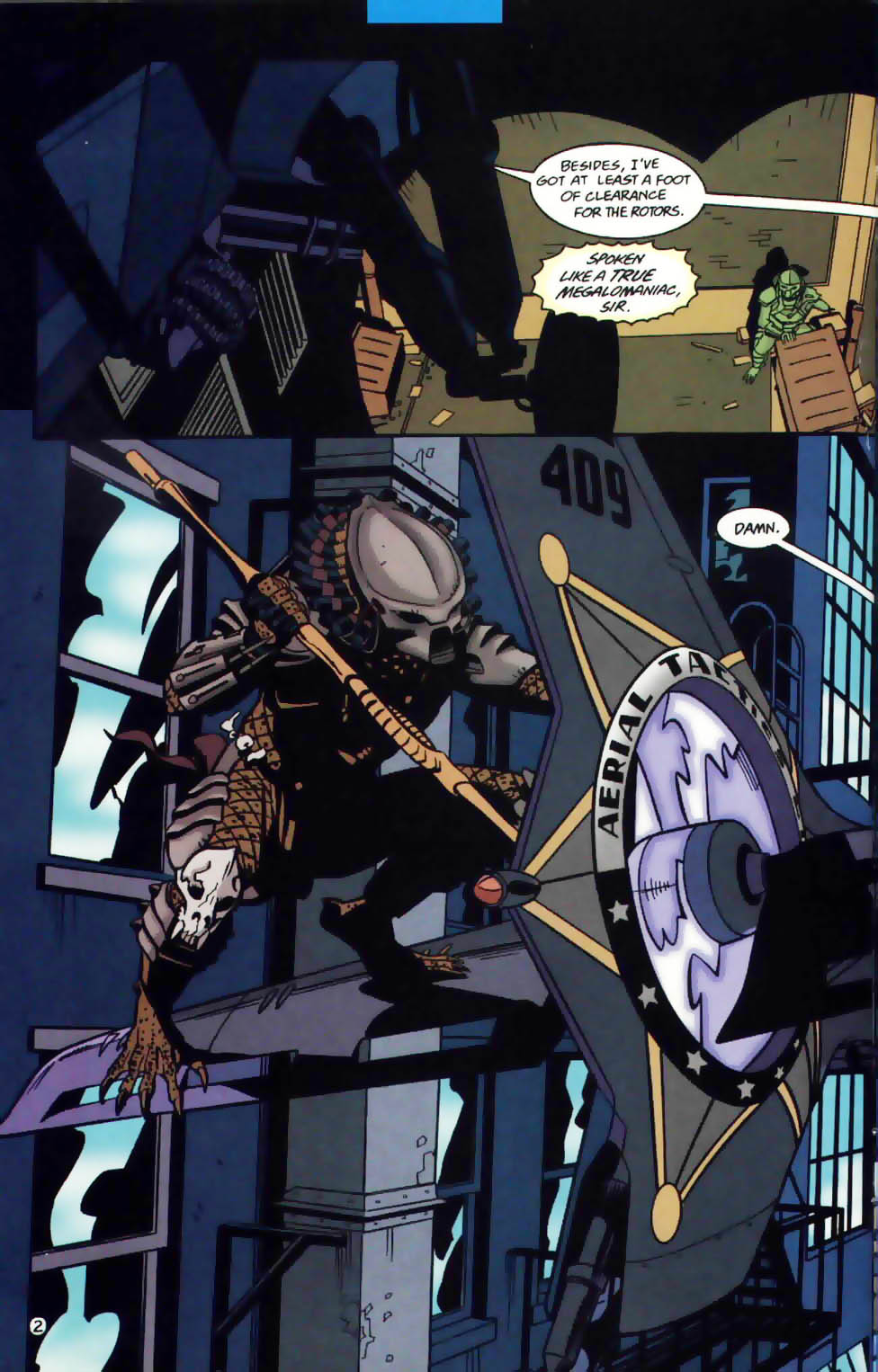 Read online Batman/Predator III comic -  Issue #3 - 3