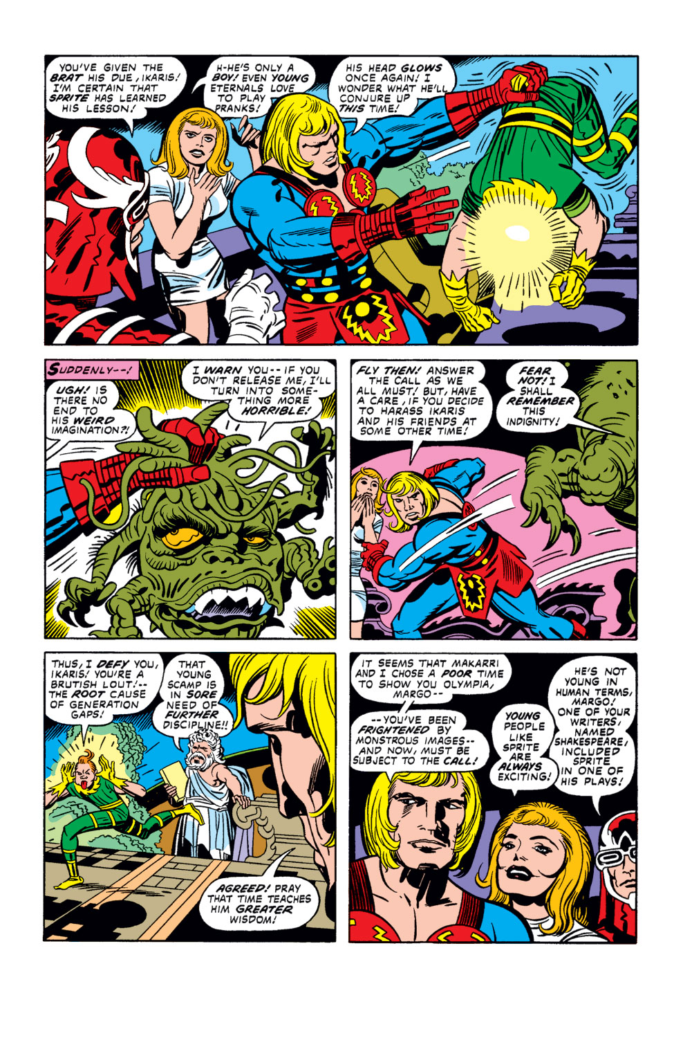 Read online The Eternals comic -  Issue #10 - 11