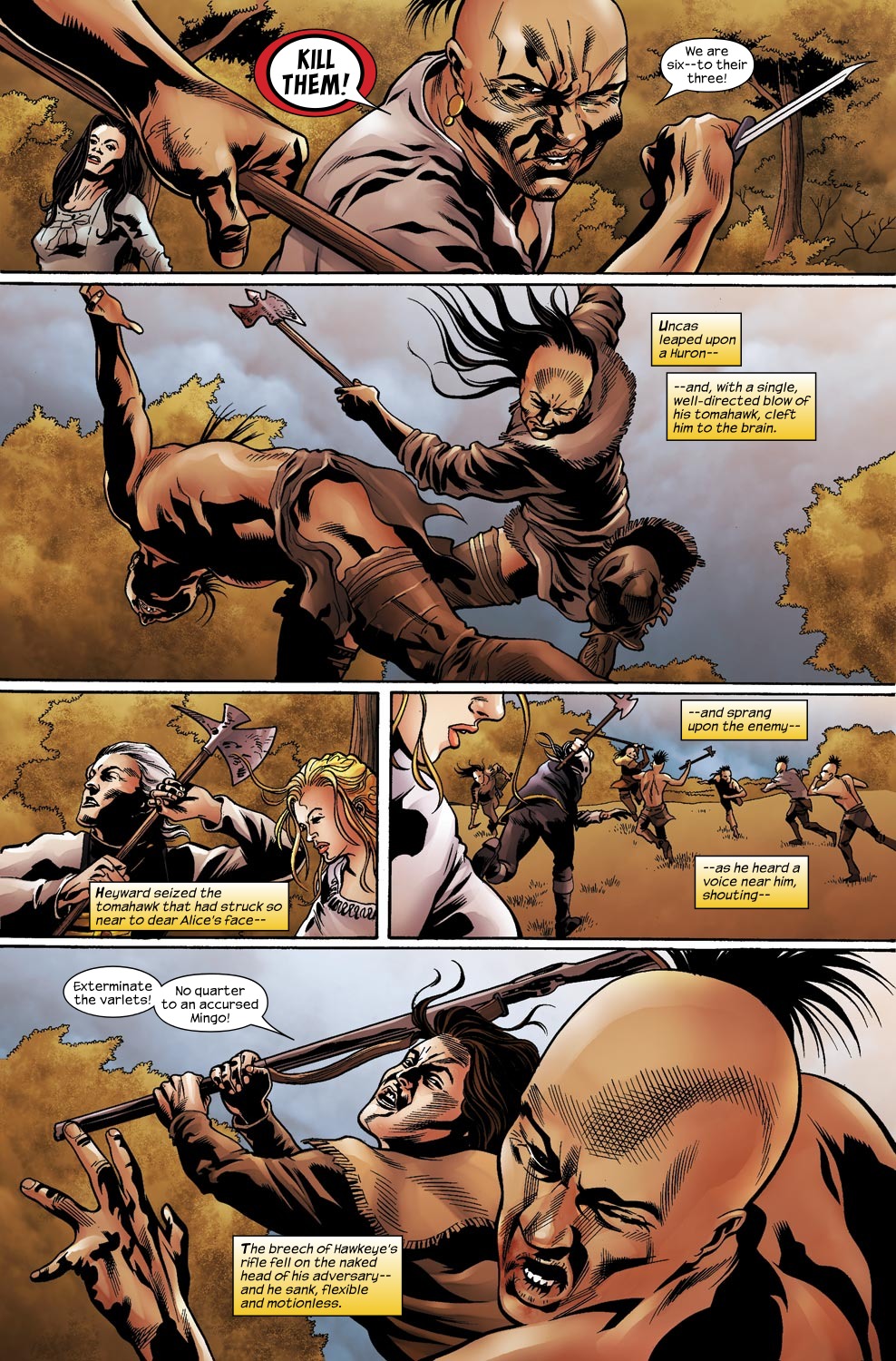 Read online The Last of the Mohicans comic -  Issue #2 - 19