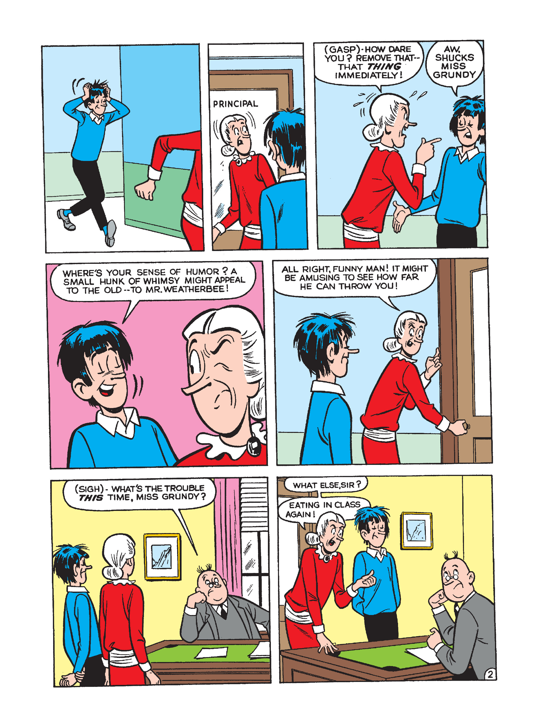Read online Archie Comics Spectacular School Daze comic -  Issue # TPB - 127