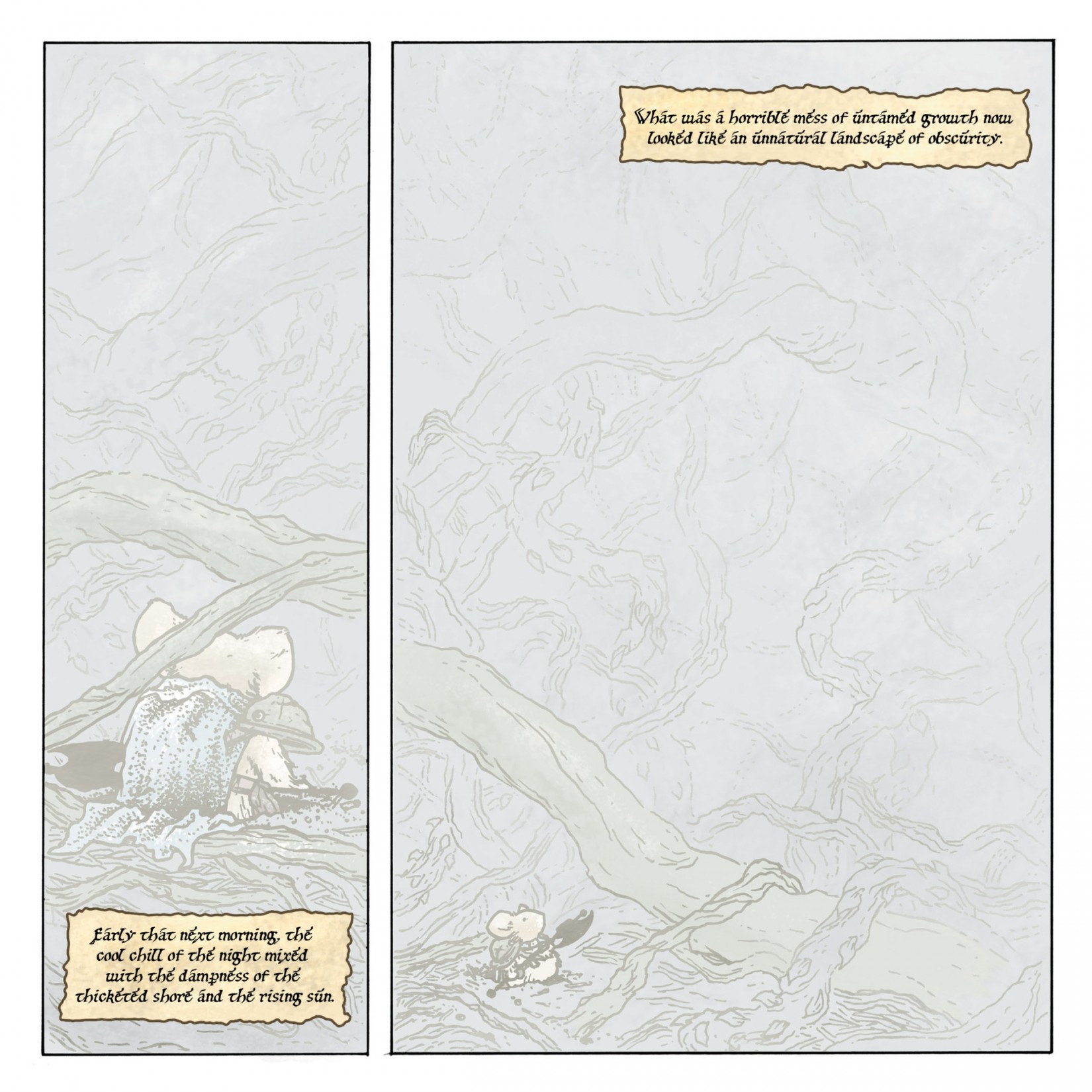 Read online Mouse Guard: The Black Axe comic -  Issue #4 - 6