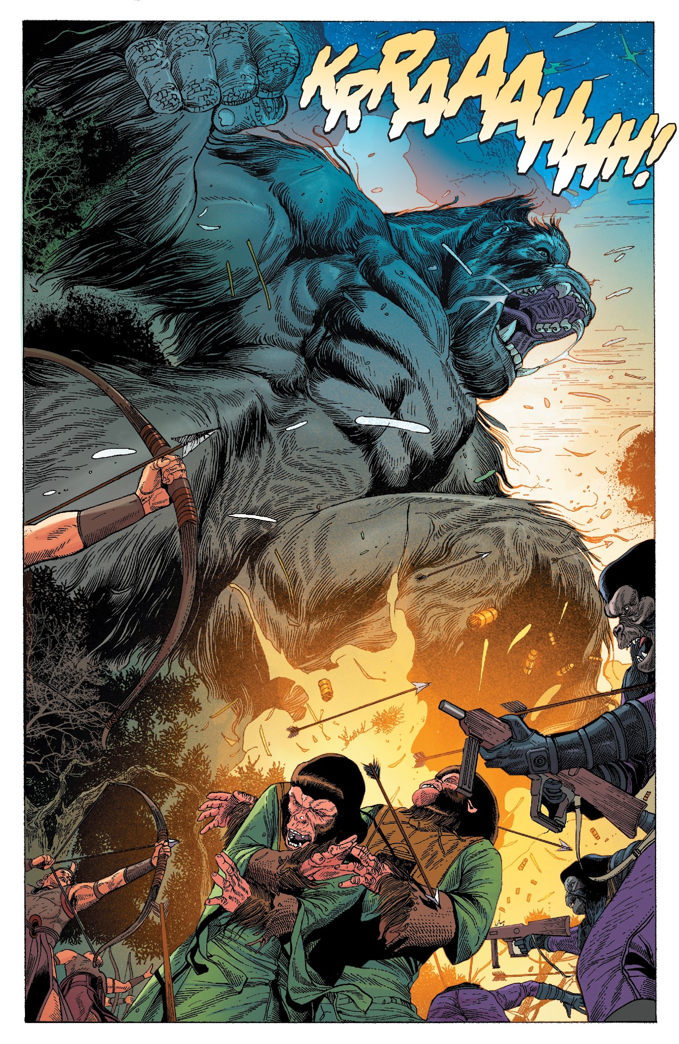 Read online Kong on the Planet of the Apes comic -  Issue #3 - 19