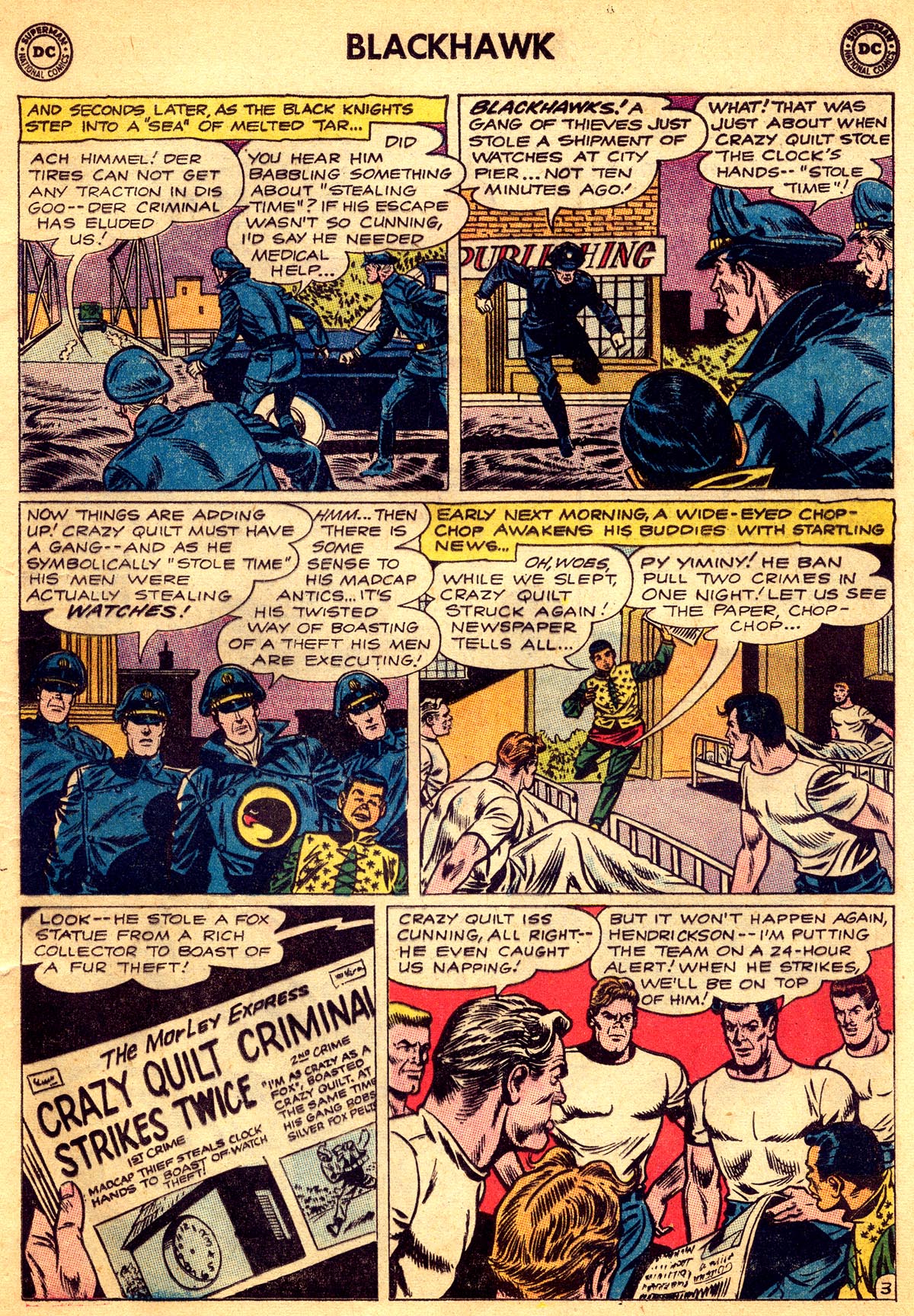 Read online Blackhawk (1957) comic -  Issue #180 - 5