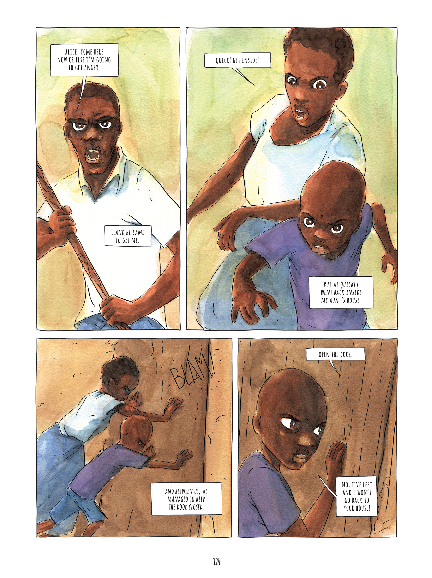 Read online Alice on the Run: One Child's Journey Through the Rwandan Civil War comic -  Issue # TPB - 123