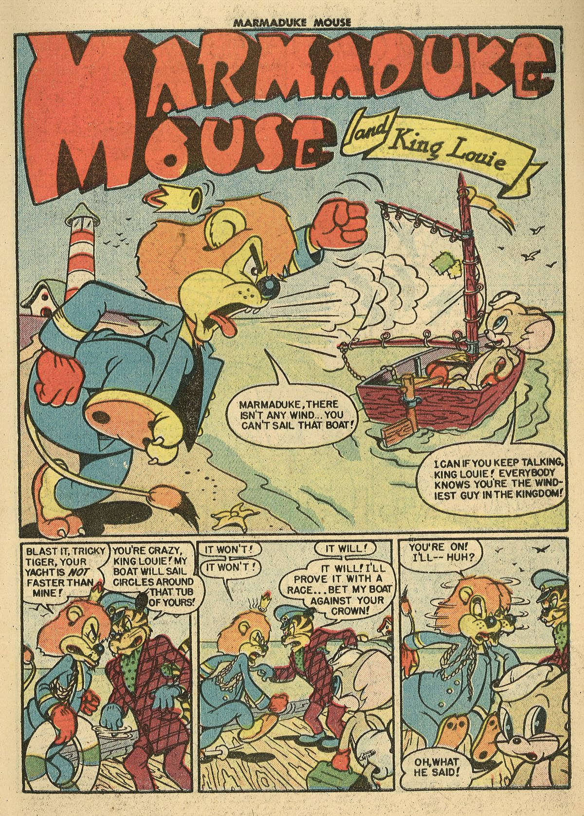 Read online Marmaduke Mouse comic -  Issue #56 - 3