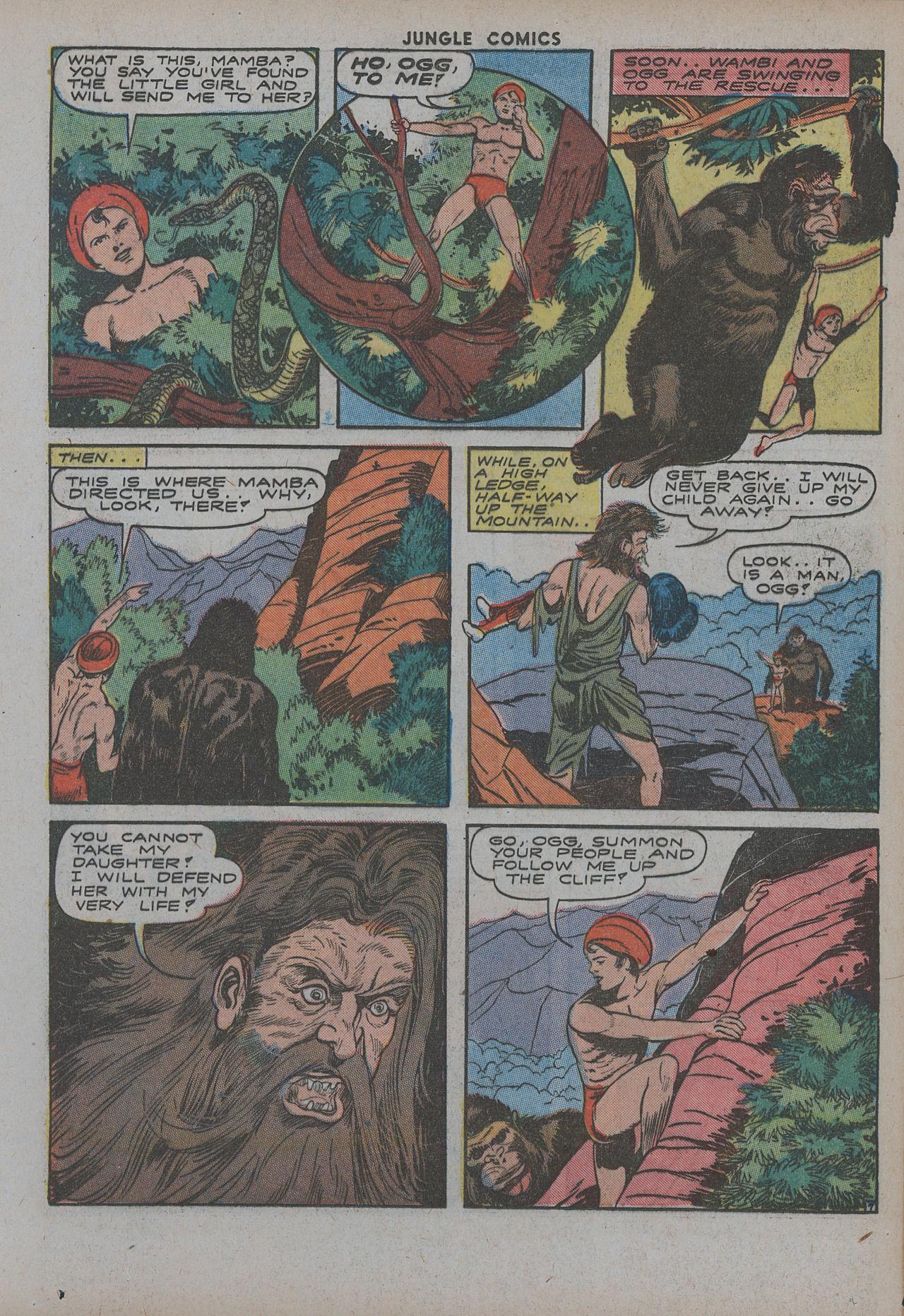Read online Jungle Comics comic -  Issue #51 - 33