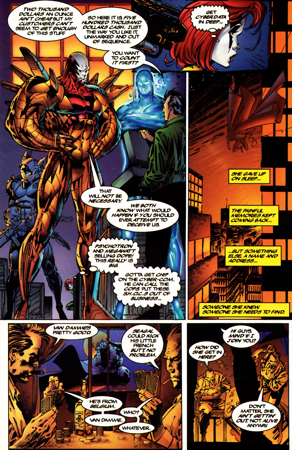 Read online Cyberforce (1993) comic -  Issue #4 - 12